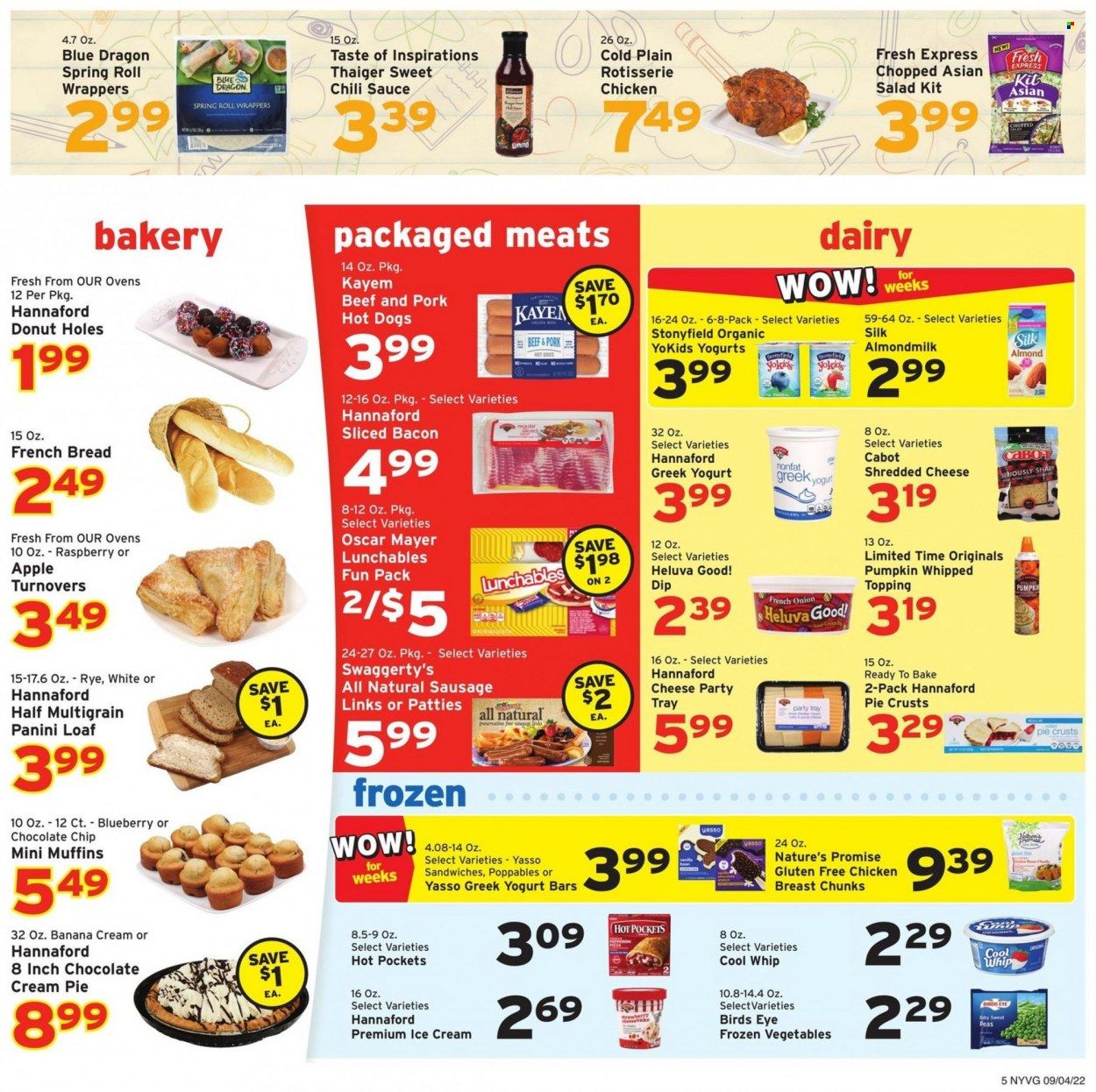 Hannaford (NY) Weekly Ad Flyer Specials September 4 to September 10, 2022