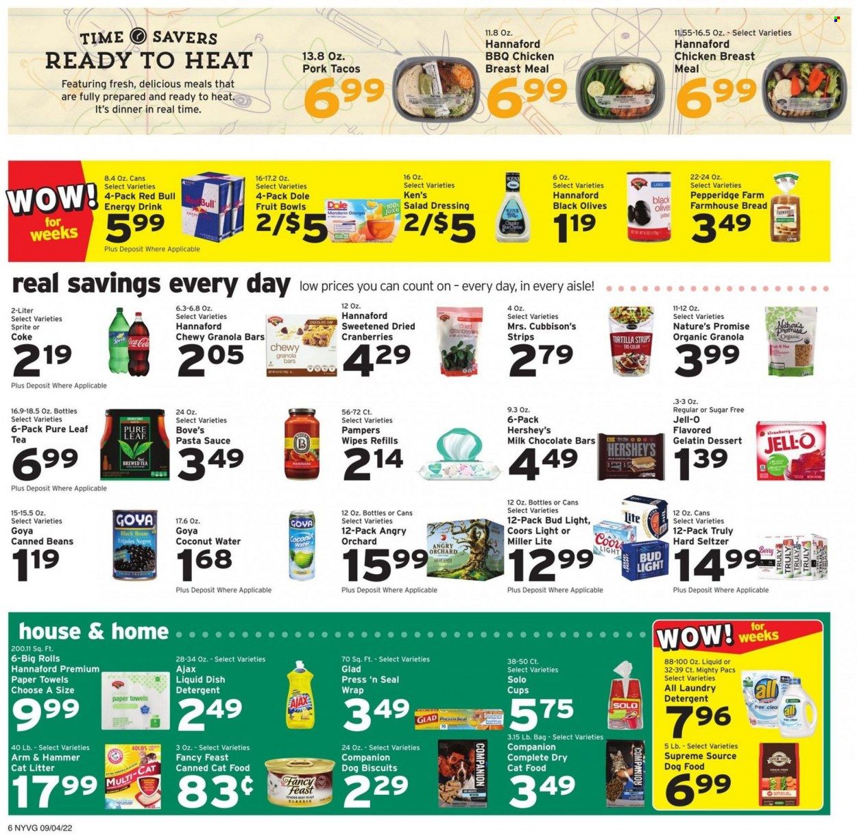 Hannaford (NY) Weekly Ad Flyer Specials September 4 to September 10, 2022
