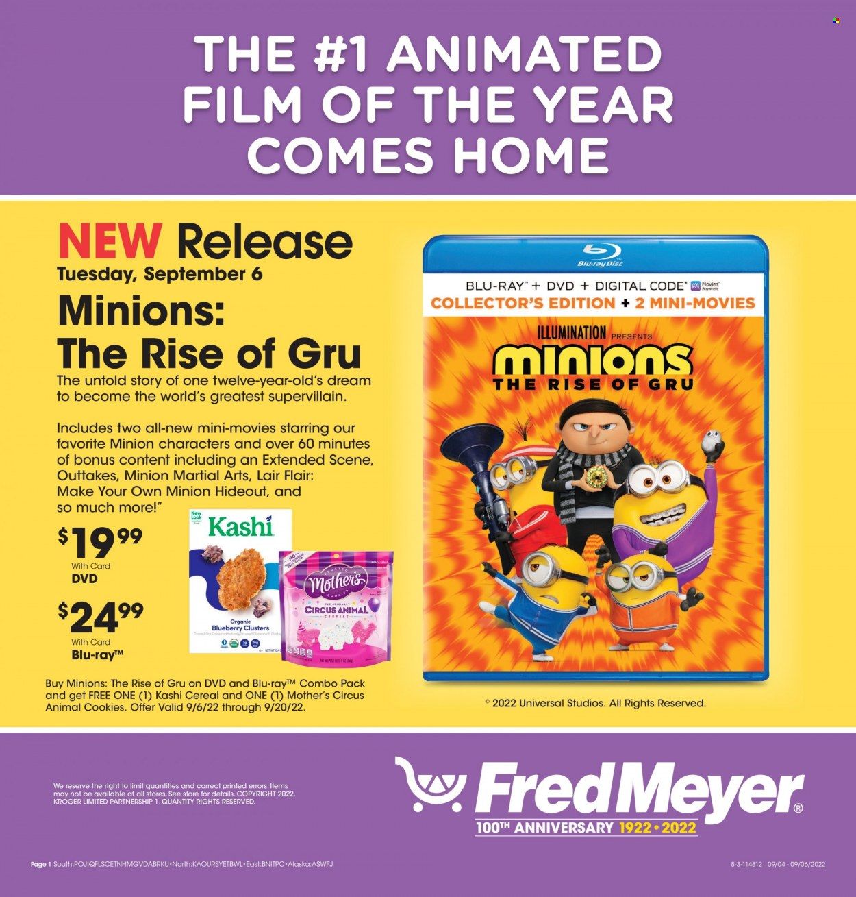Fred Meyer Weekly Ad Flyer Specials September 4 to September 6, 2022