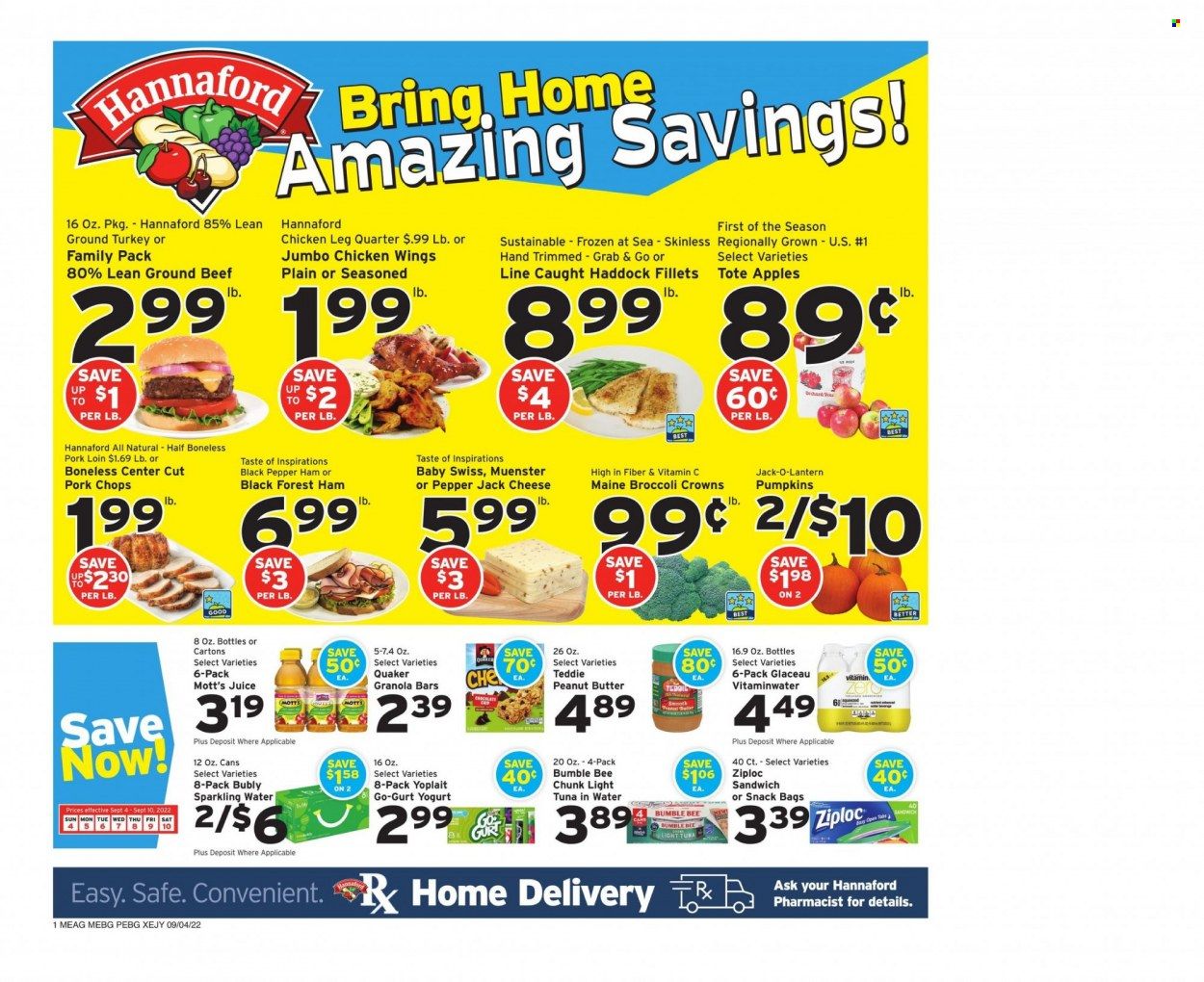 Hannaford (ME) Weekly Ad Flyer Specials September 4 to September 10, 2022