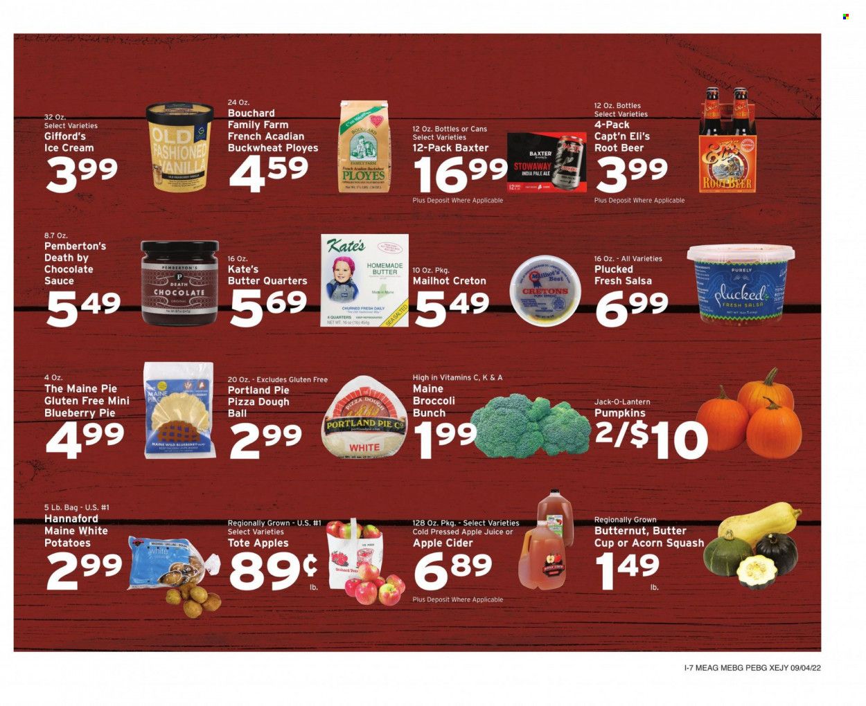 Hannaford (ME) Weekly Ad Flyer Specials September 4 to September 10, 2022