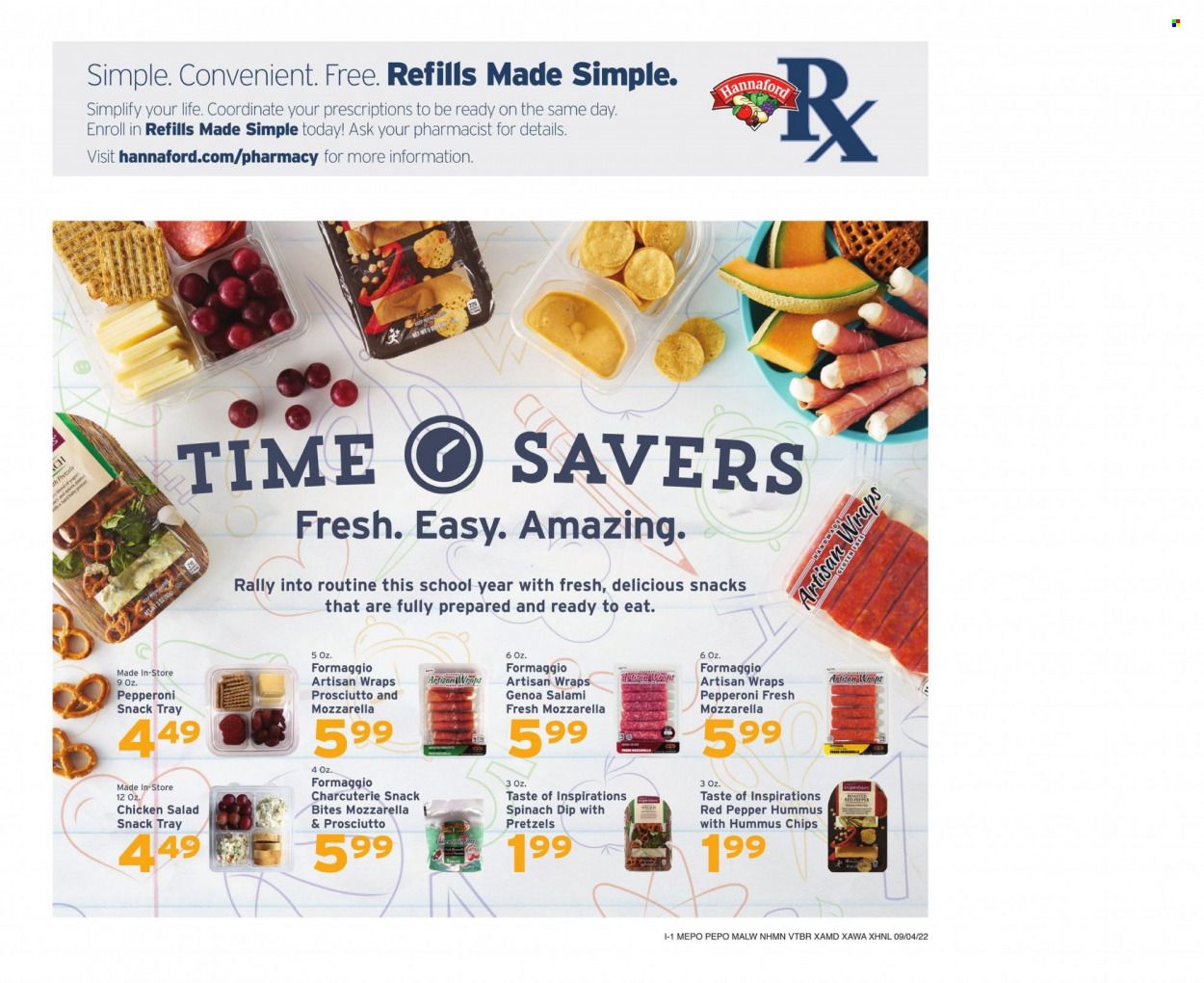 Hannaford (MA) Weekly Ad Flyer Specials September 4 to September 10, 2022