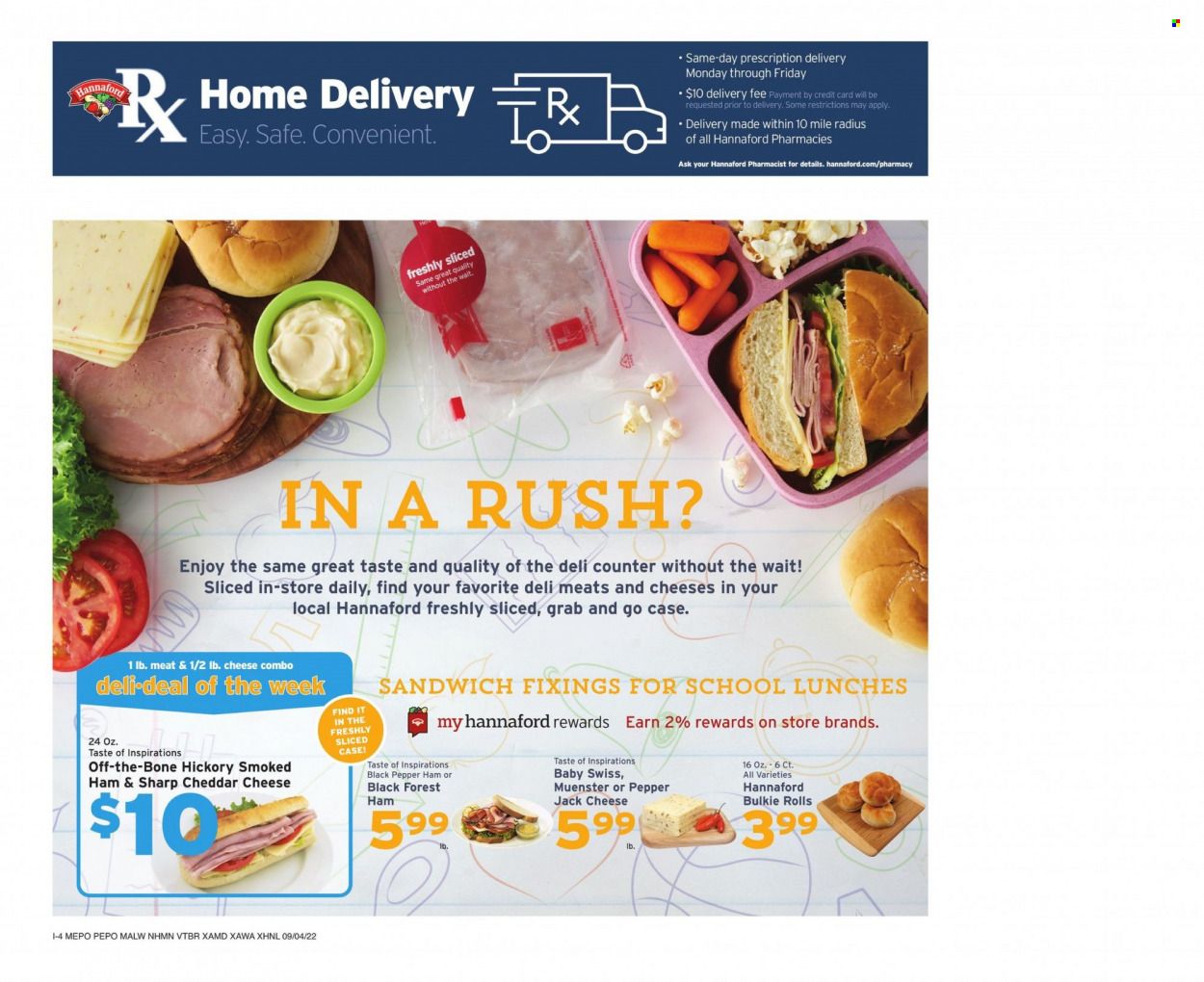 Hannaford (MA) Weekly Ad Flyer Specials September 4 to September 10, 2022