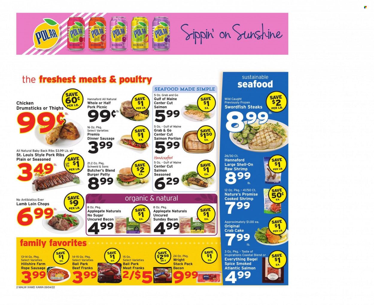 Hannaford (MA) Weekly Ad Flyer Specials September 4 to September 10, 2022