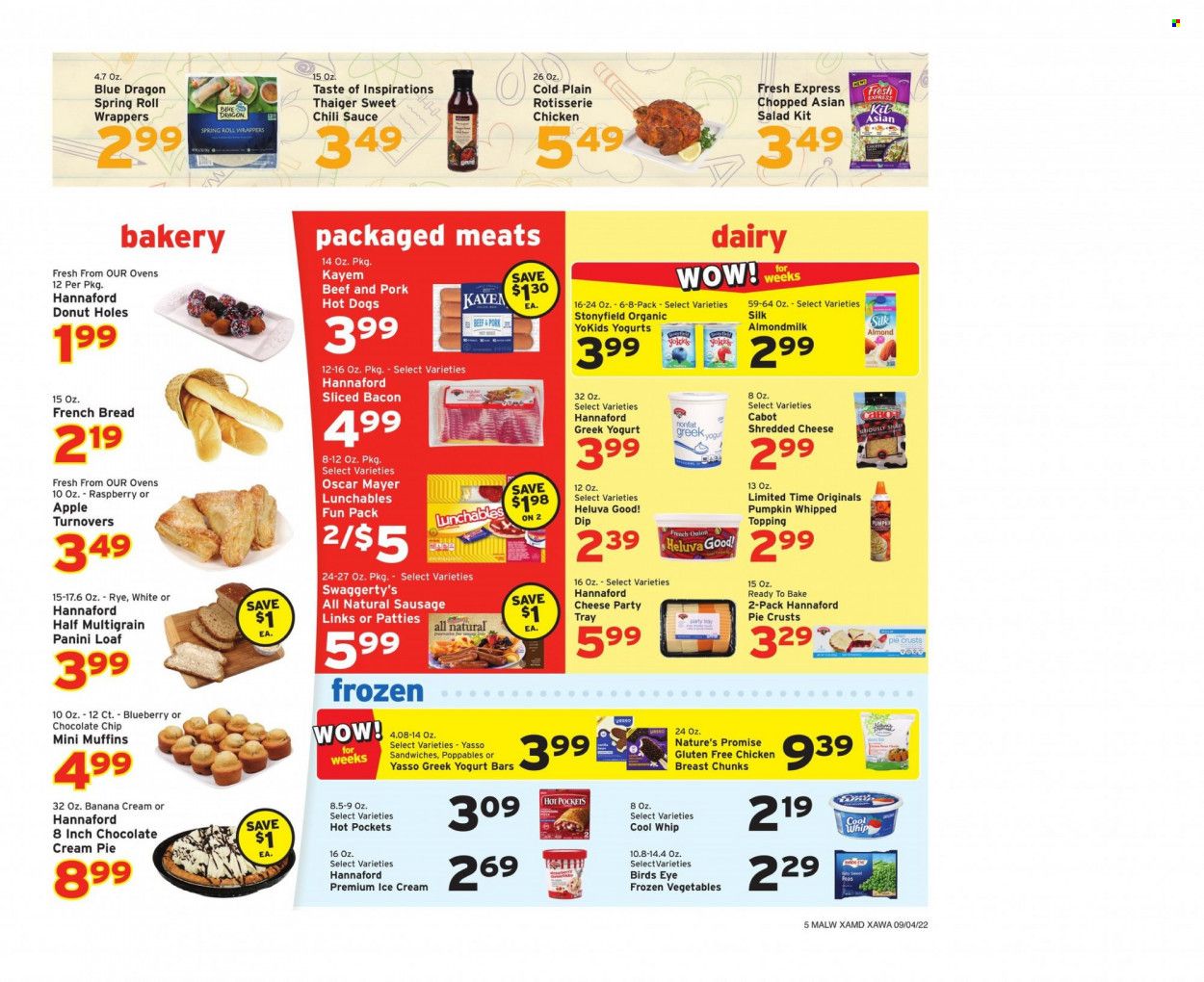 Hannaford (MA) Weekly Ad Flyer Specials September 4 to September 10, 2022