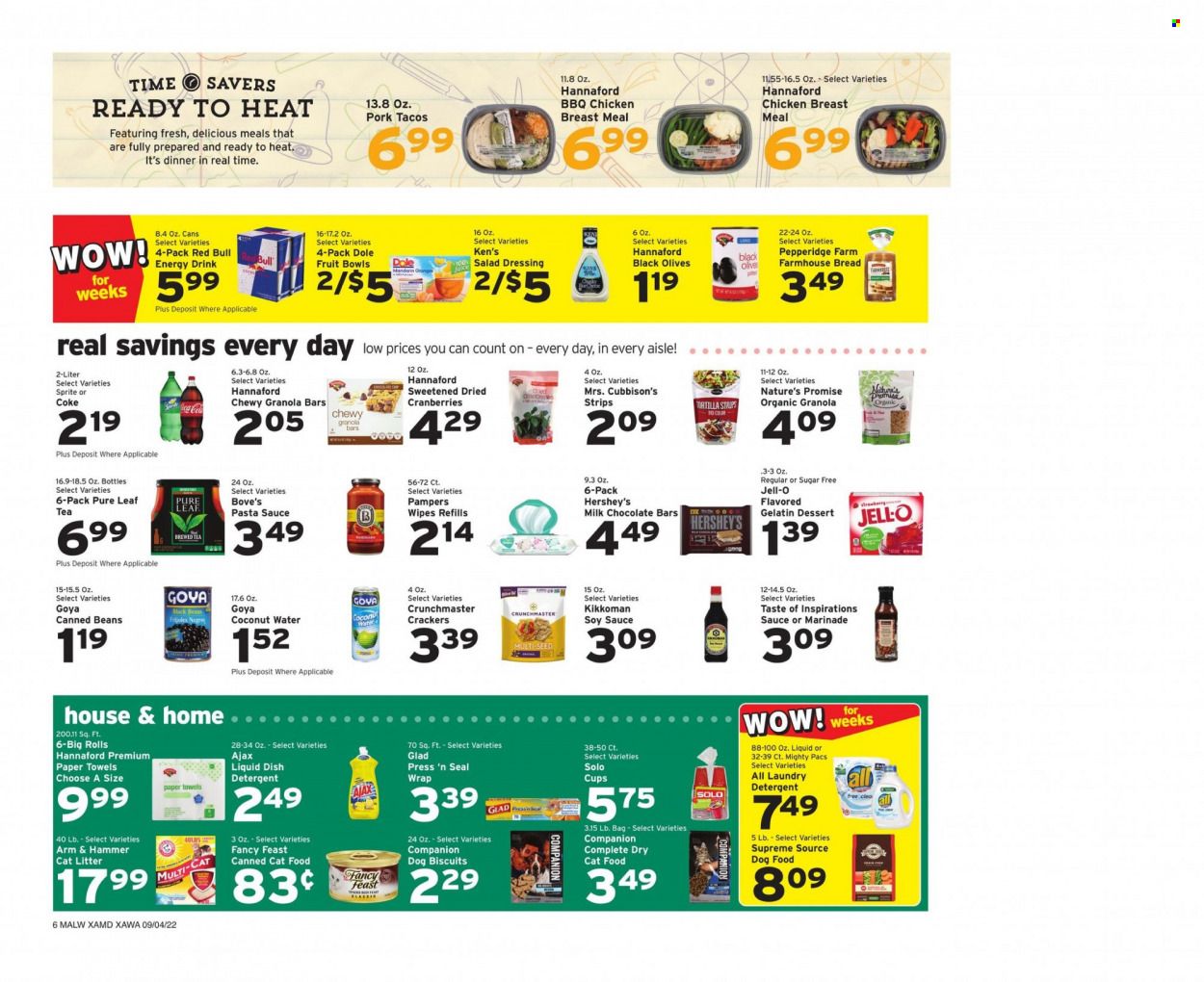 Hannaford (MA) Weekly Ad Flyer Specials September 4 to September 10, 2022