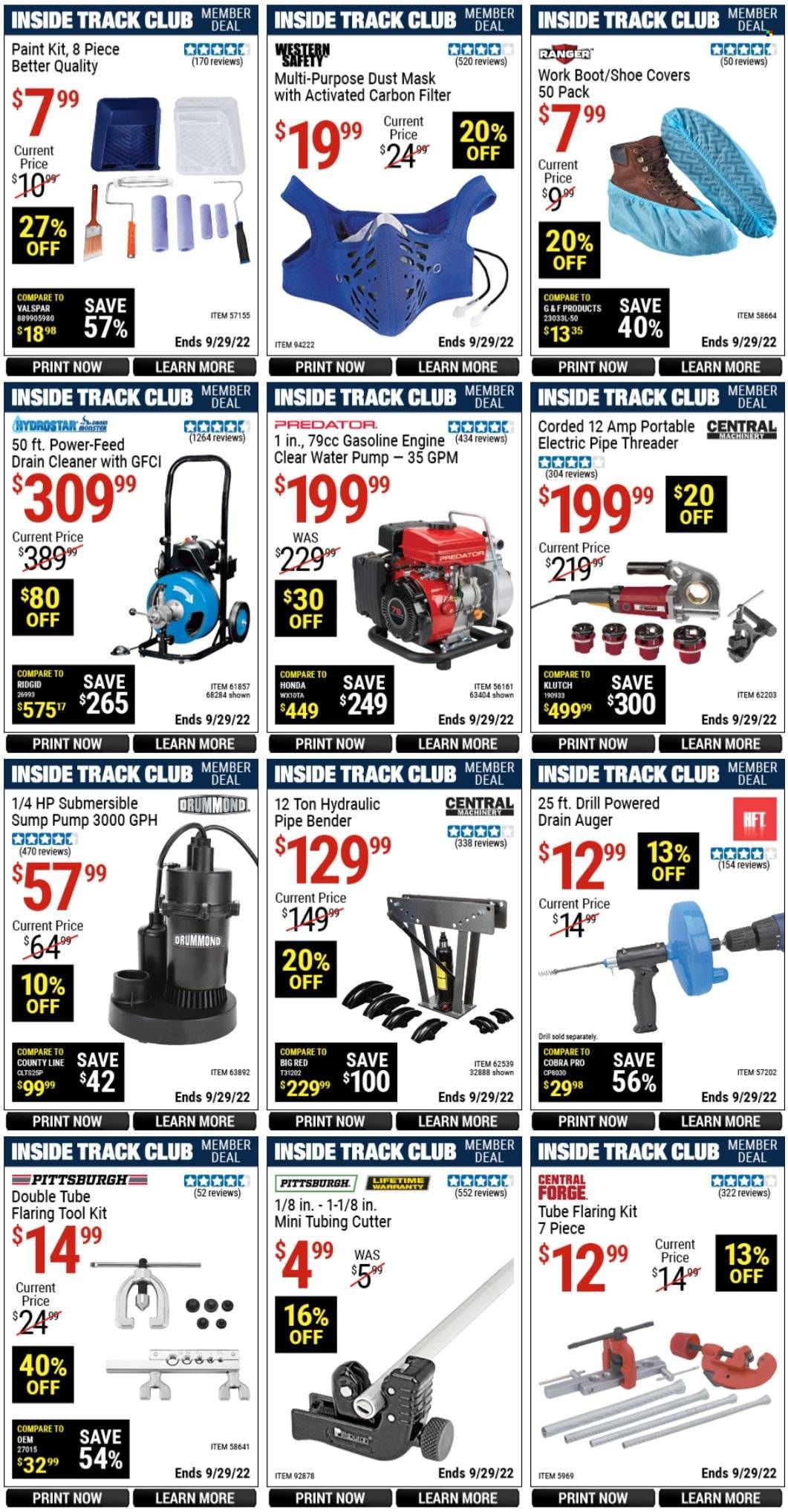 Harbor Freight Weekly Ad Flyer Specials September 4 to September 29, 2022