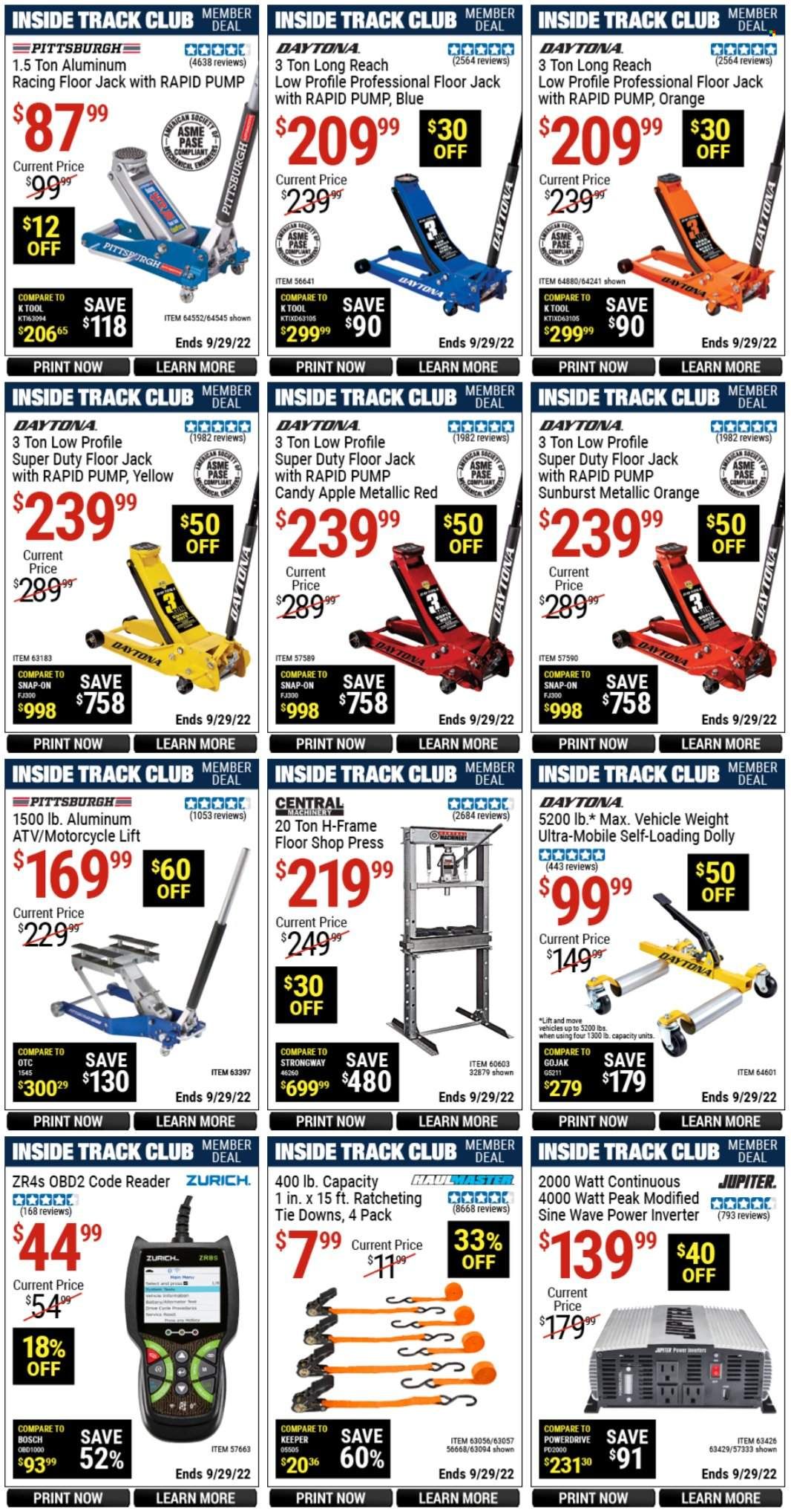 Harbor Freight Weekly Ad Flyer Specials September 4 to September 29, 2022