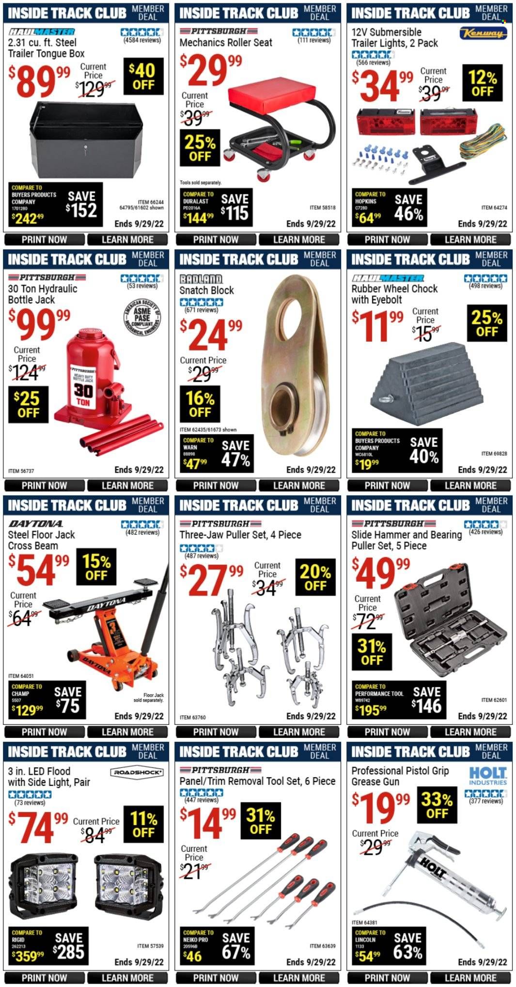 Harbor Freight Weekly Ad Flyer Specials September 4 to September 29, 2022