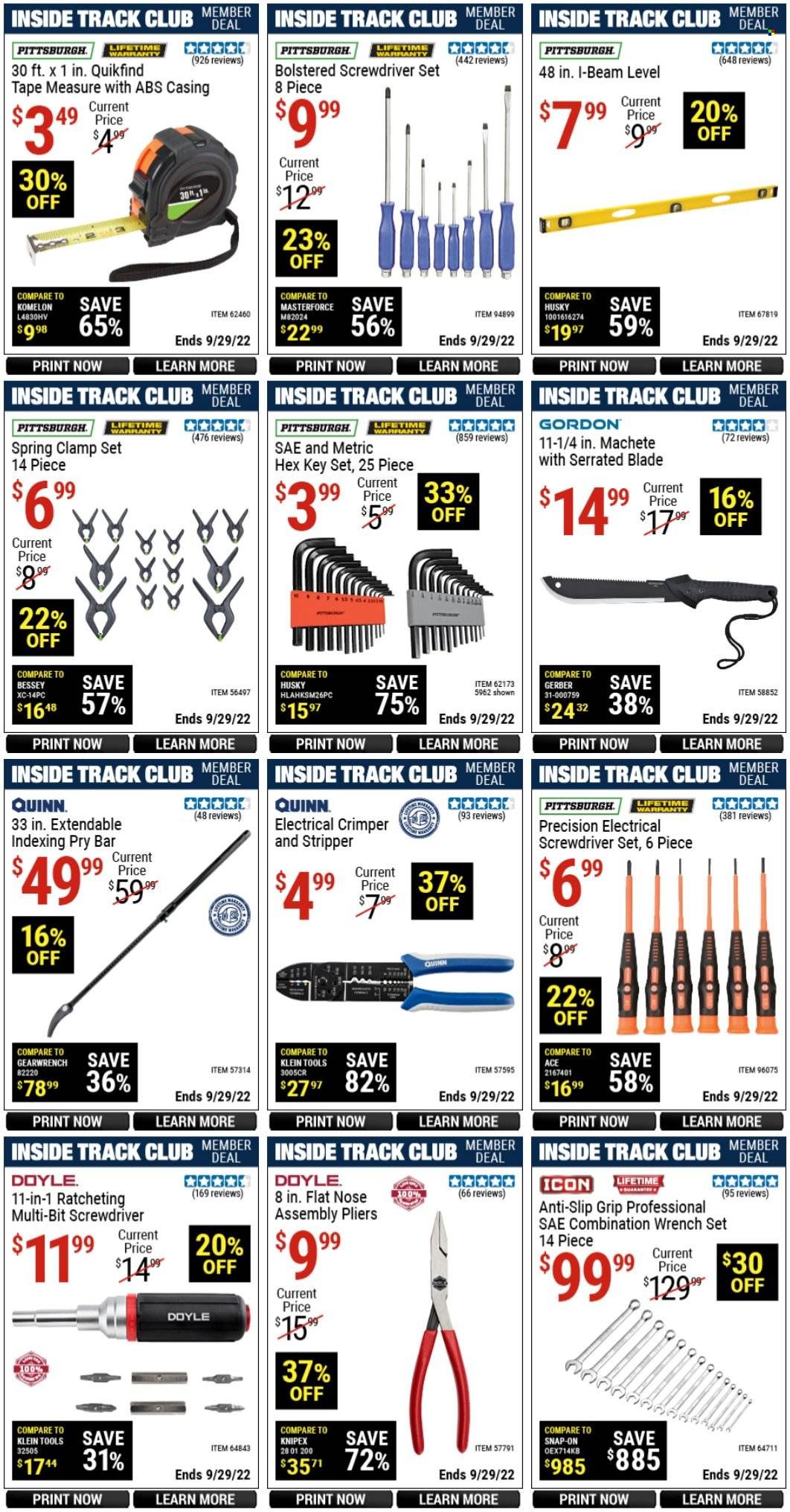 Harbor Freight Weekly Ad Flyer Specials September 4 to September 29, 2022