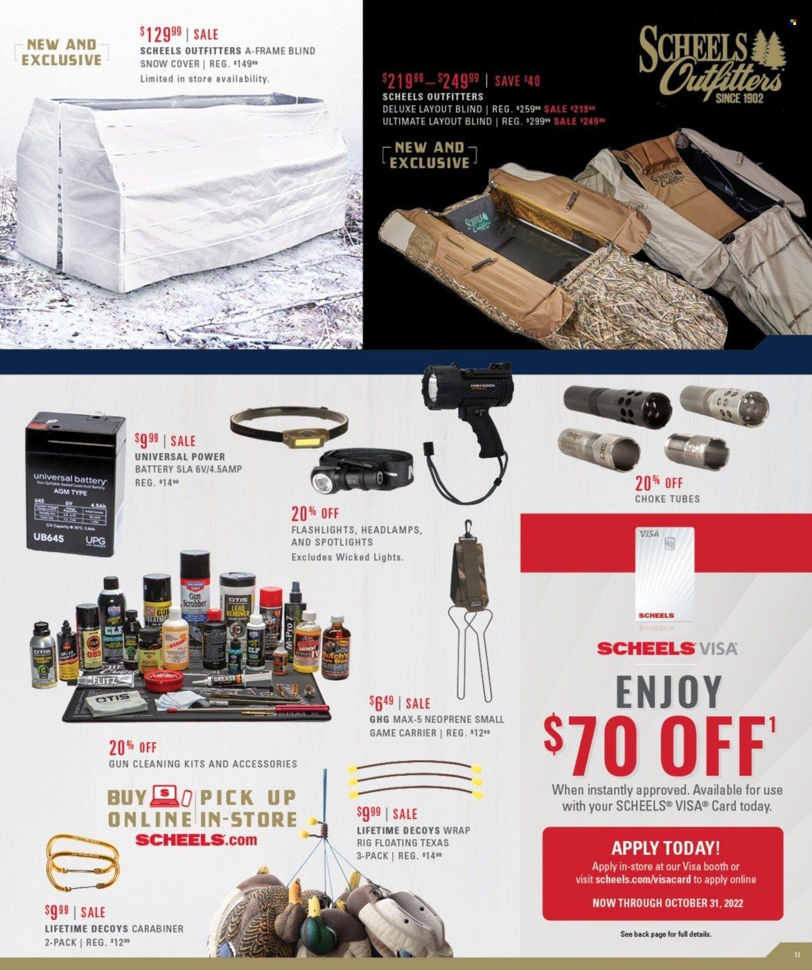 SCHEELS Weekly Ad Flyer Specials September 3 to September 11, 2022