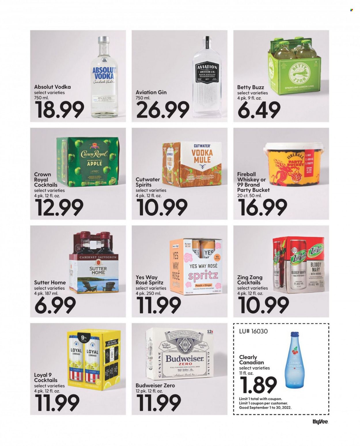 Hy-Vee (IA, IL, MN, MO, SD) Weekly Ad Flyer Specials September 1 to September 30, 2022