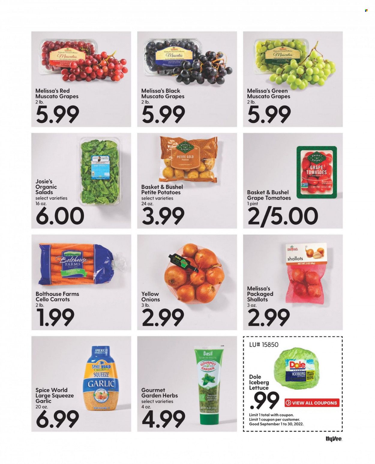 Hy-Vee (IA, IL, MN, MO, SD) Weekly Ad Flyer Specials September 1 to September 30, 2022