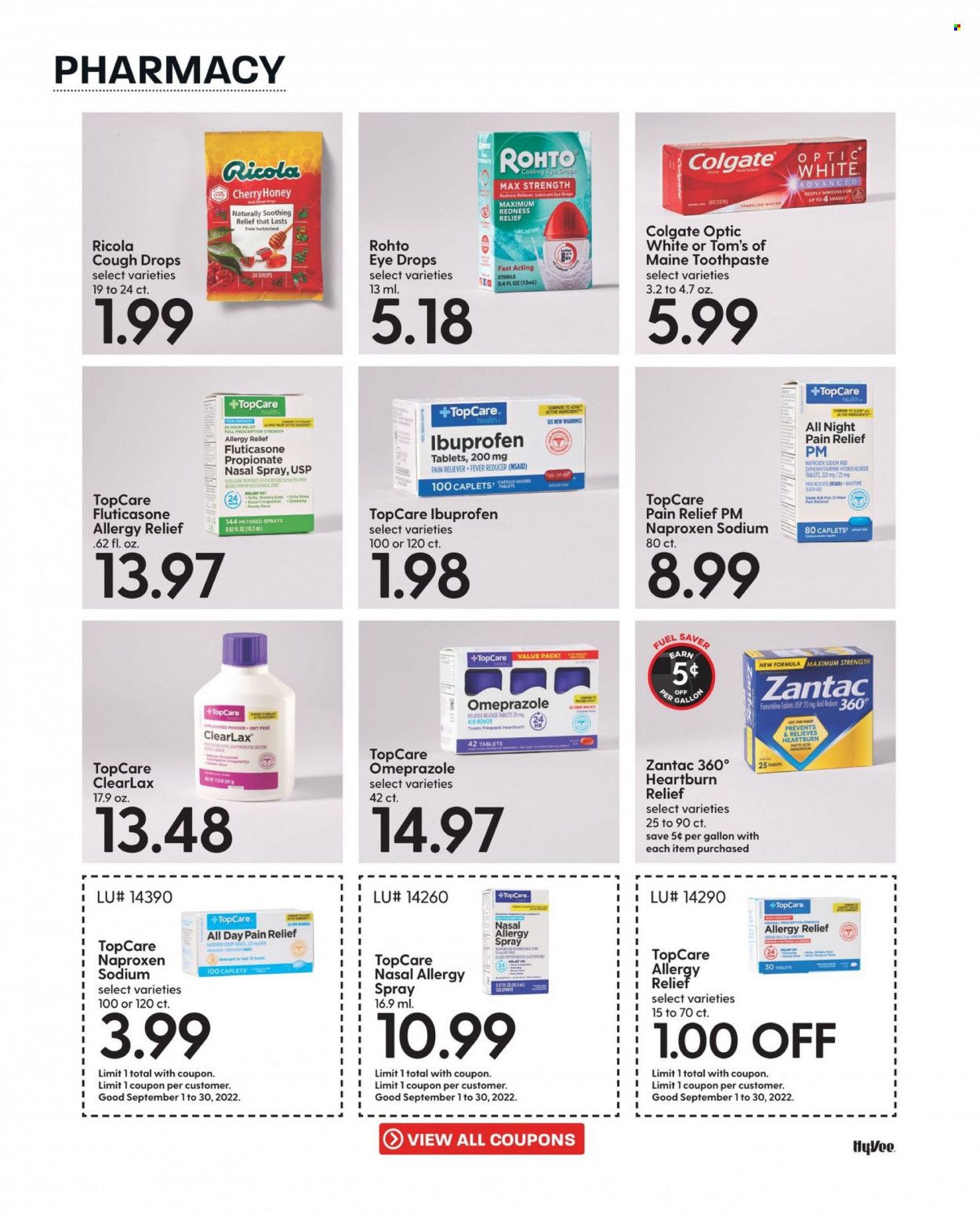 Hy-Vee (IA, IL, MN, MO, SD) Weekly Ad Flyer Specials September 1 to September 30, 2022