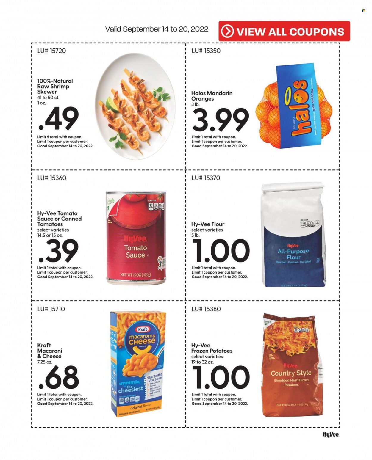 Hy-Vee (IA, IL, MN, MO, SD) Weekly Ad Flyer Specials September 1 to September 30, 2022
