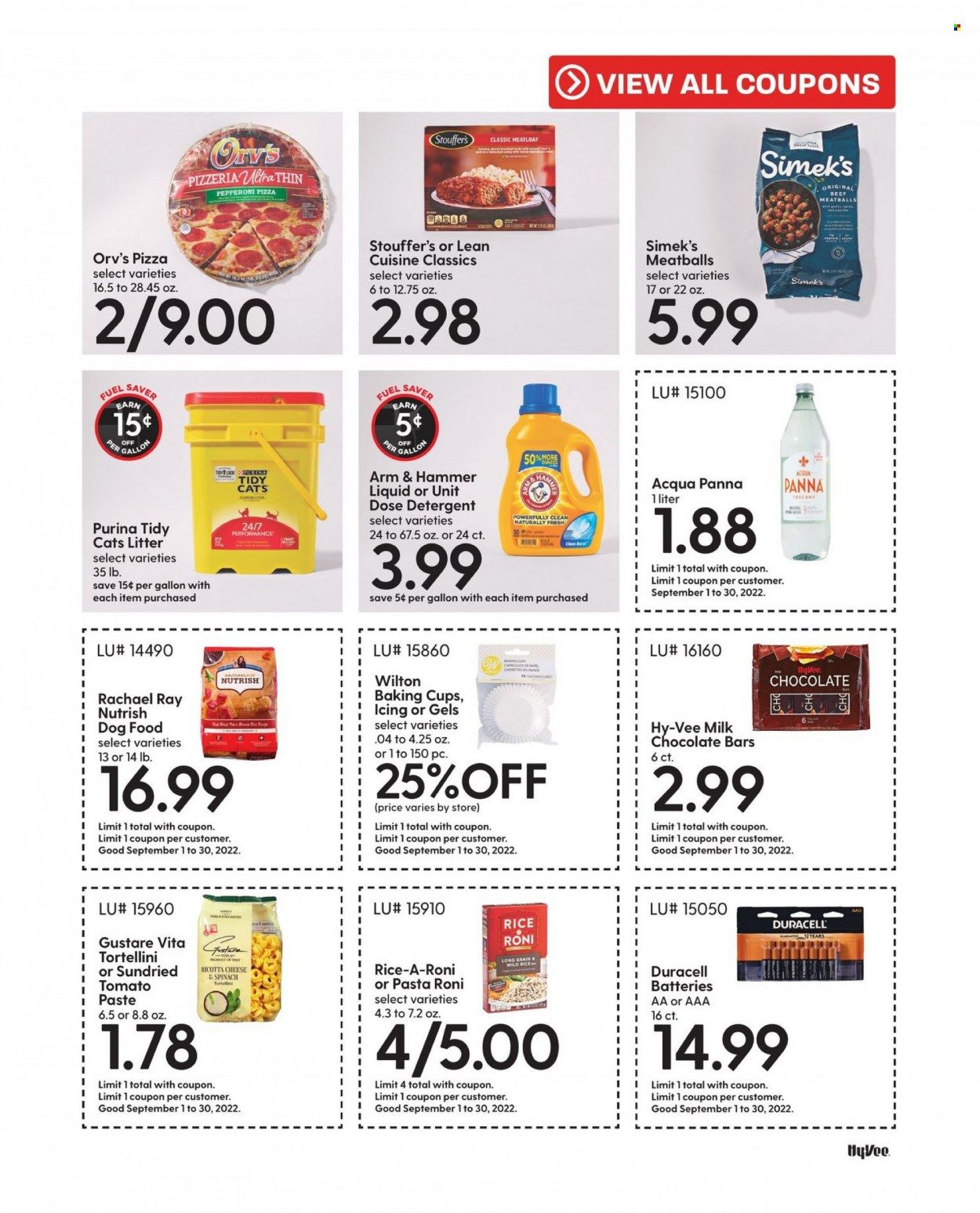Hy-Vee (IA, IL, MN, MO, SD) Weekly Ad Flyer Specials September 1 to September 30, 2022