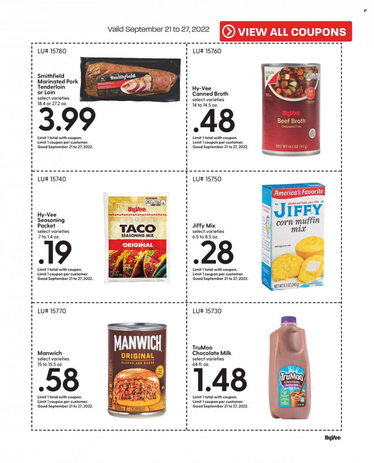 Hy-Vee (IA, IL, MN, MO, SD) Weekly Ad Flyer Specials September 1 to September 30, 2022