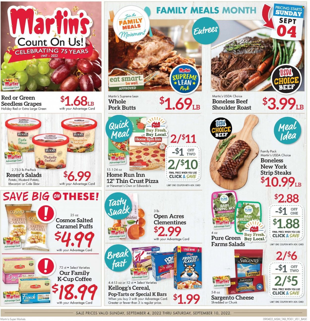 Martin’s (IN, MI) Weekly Ad Flyer Specials September 4 to September 10, 2022
