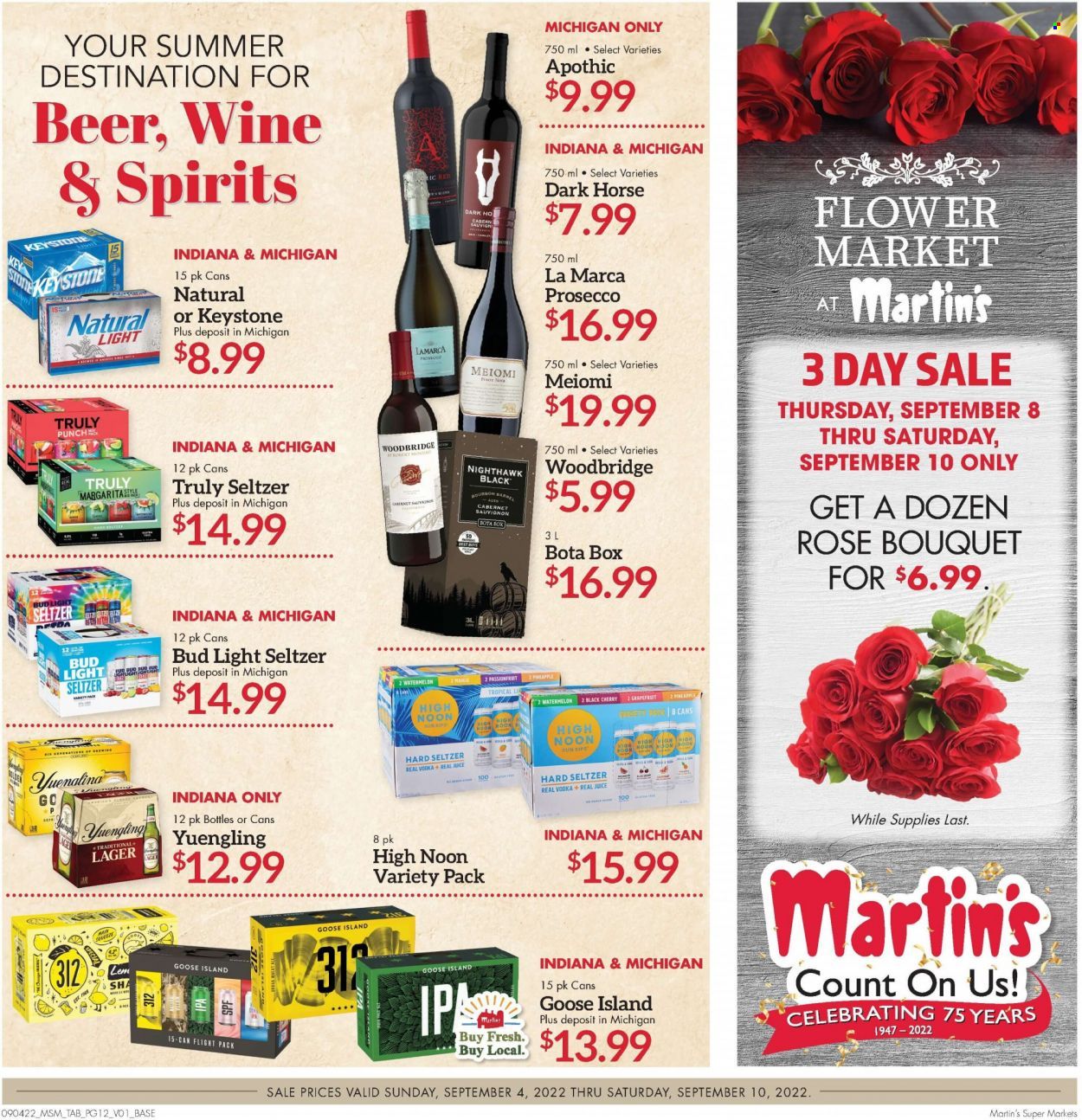 Martin’s (IN, MI) Weekly Ad Flyer Specials September 4 to September 10, 2022