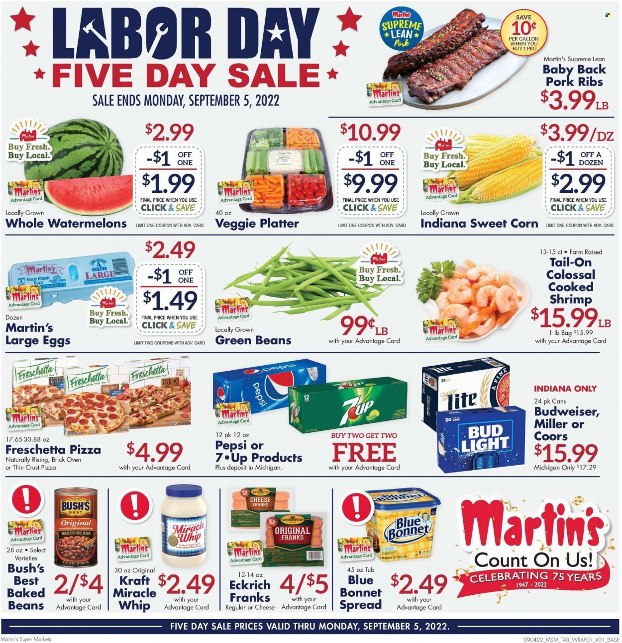Martin’s (IN, MI) Weekly Ad Flyer Specials September 4 to September 10, 2022