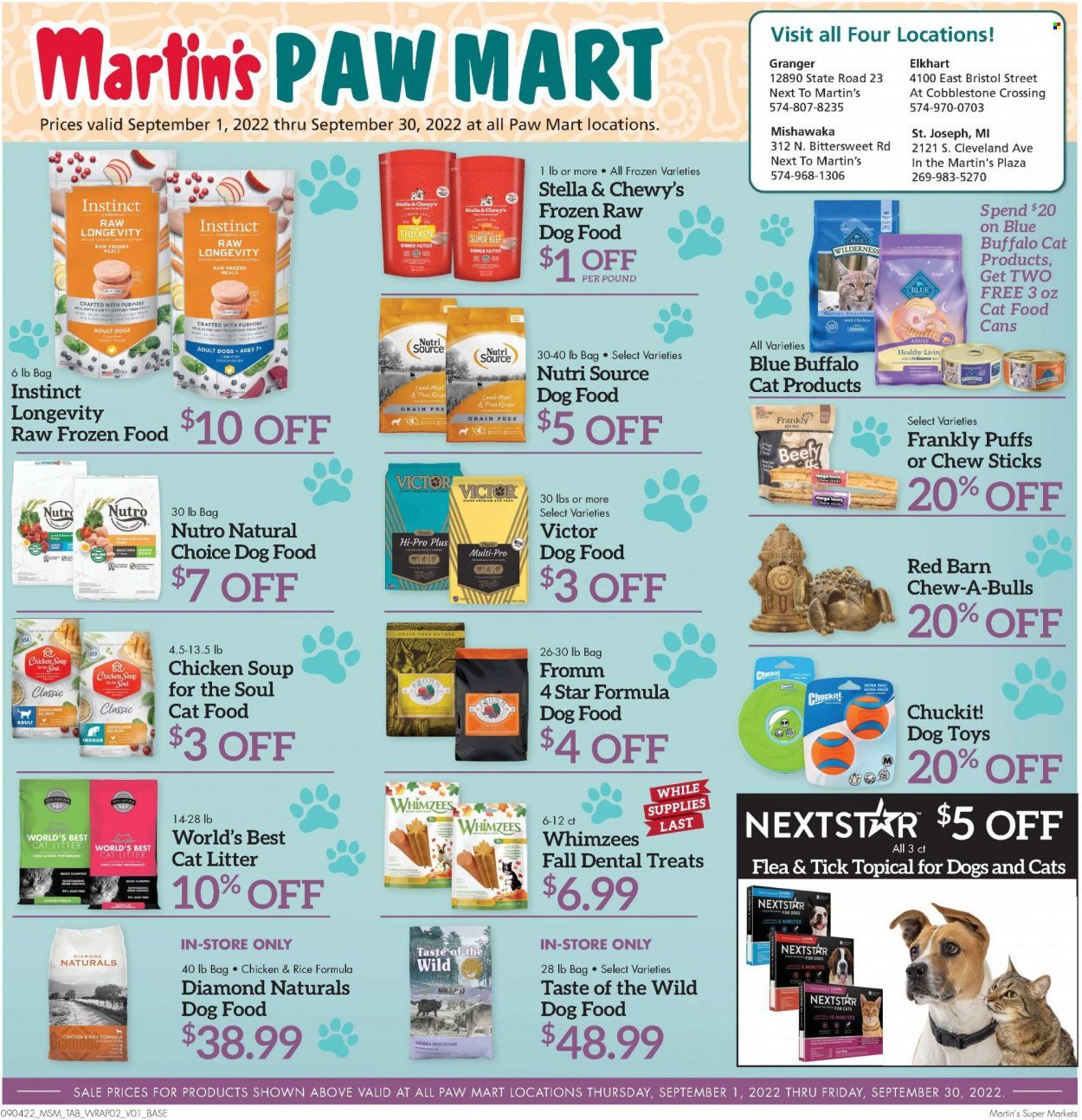 Martin’s (IN, MI) Weekly Ad Flyer Specials September 4 to September 10, 2022