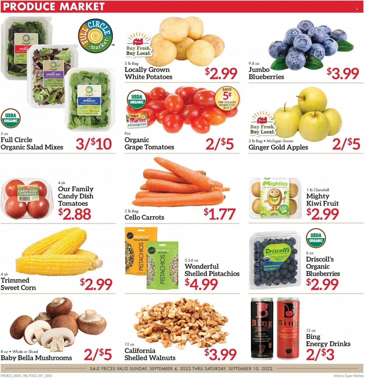 Martin’s (IN, MI) Weekly Ad Flyer Specials September 4 to September 10, 2022