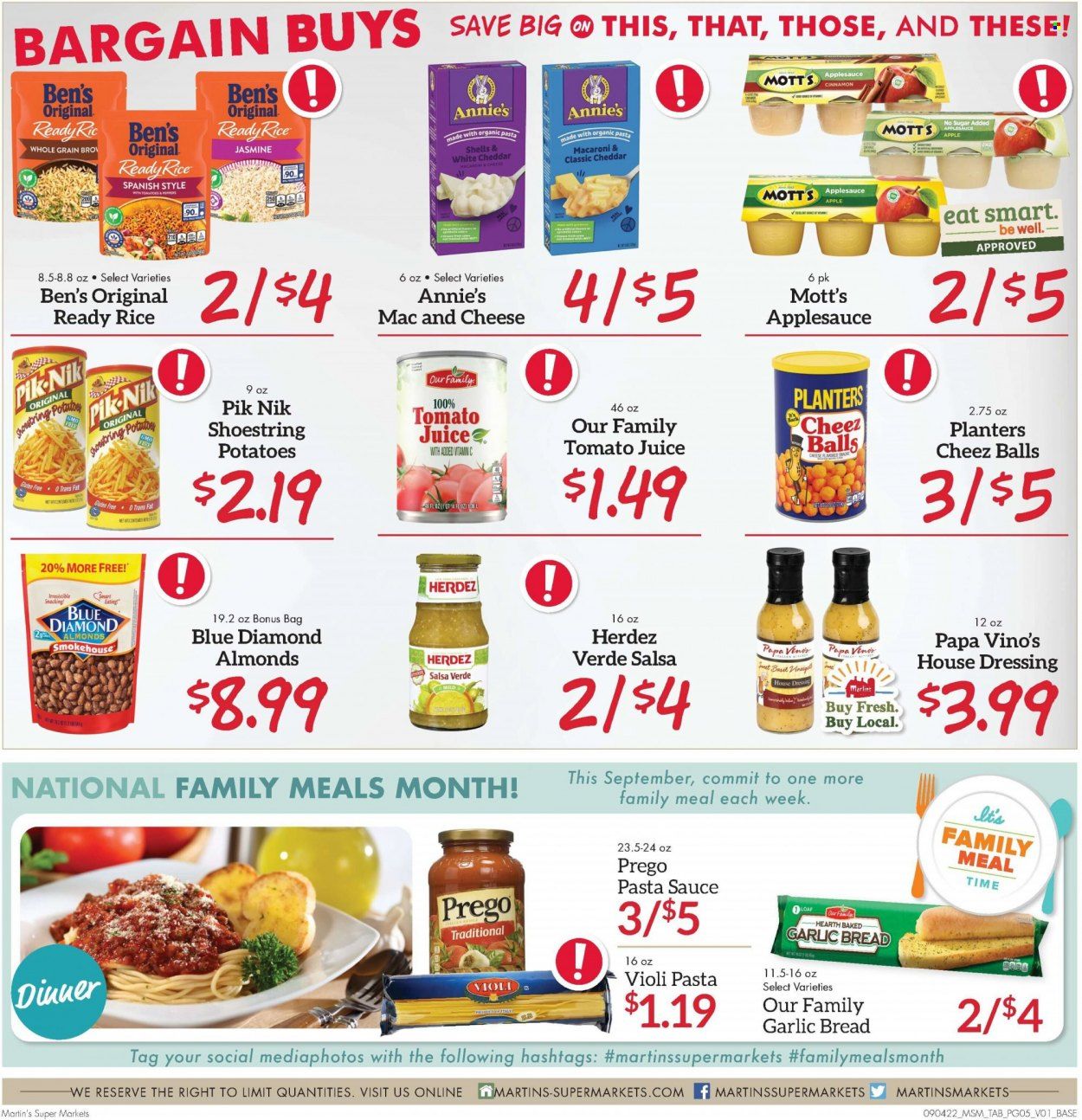 Martin’s (IN, MI) Weekly Ad Flyer Specials September 4 to September 10, 2022