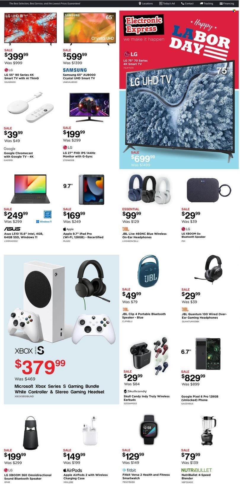 Electronic Express (AL, TN) Weekly Ad Flyer Specials September 4 to September 10, 2022
