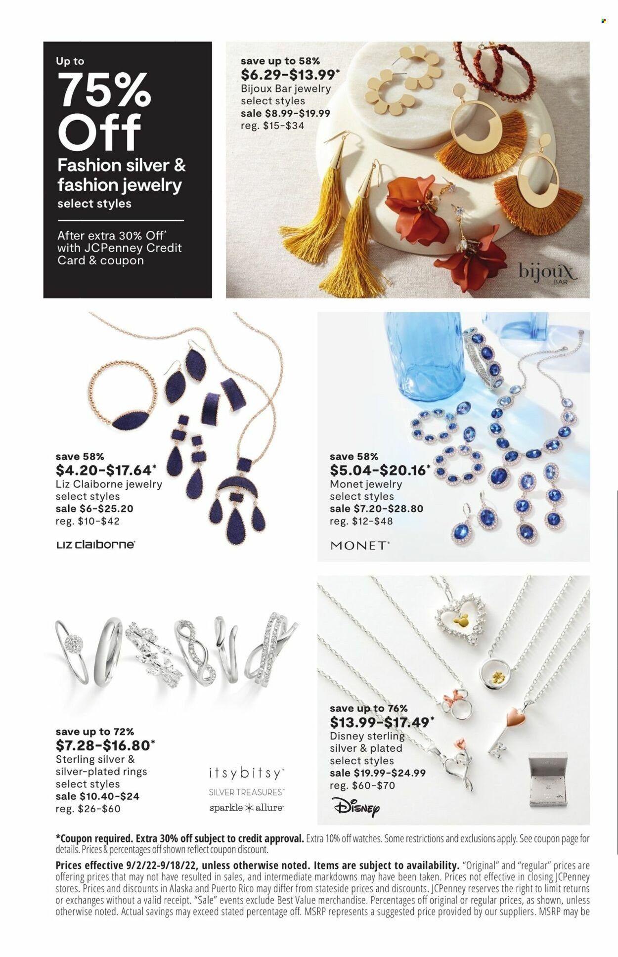 JCPenney Weekly Ad Flyer Specials September 2 to September 18, 2022