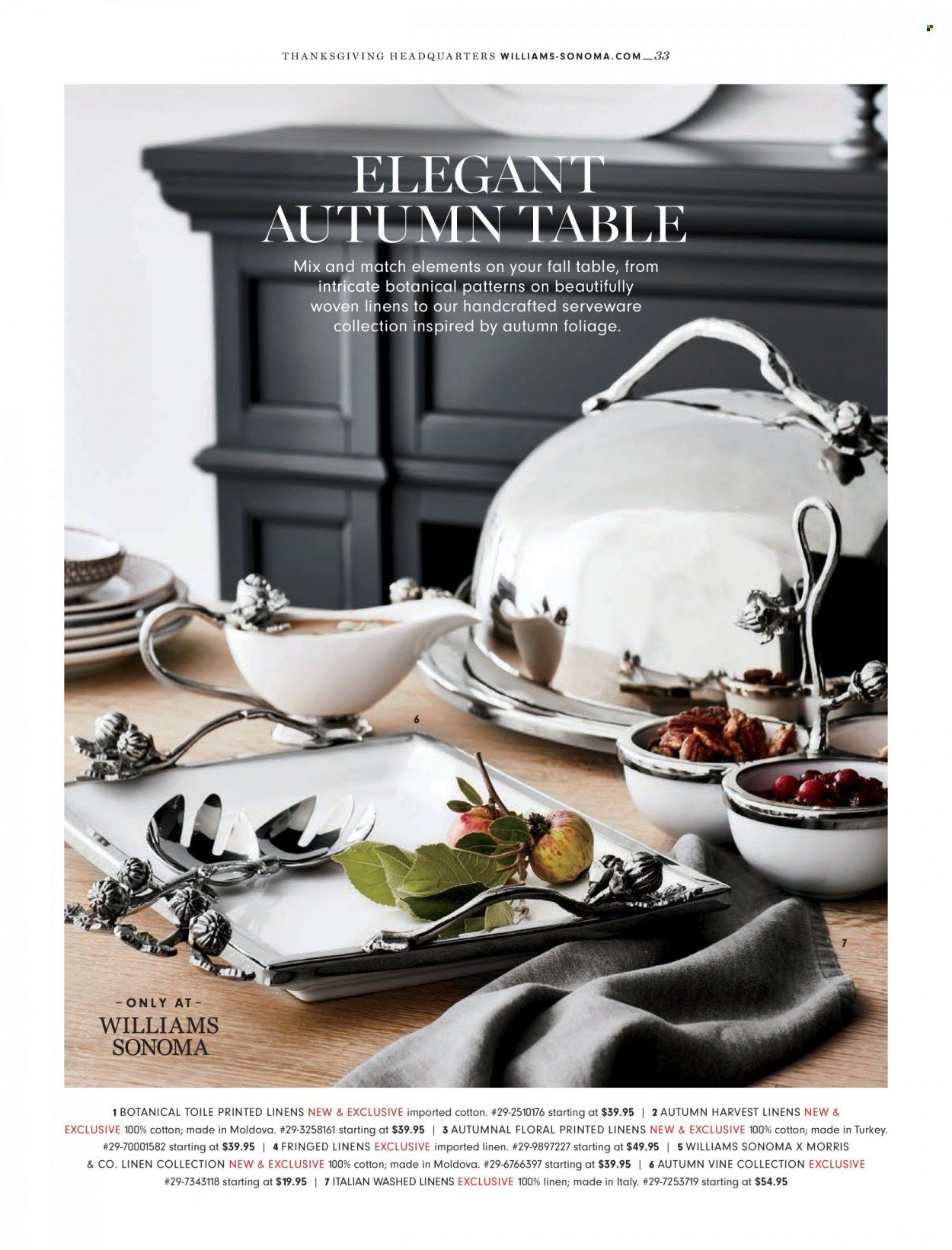 Williams-Sonoma Promotions & Flyer Specials October 2022