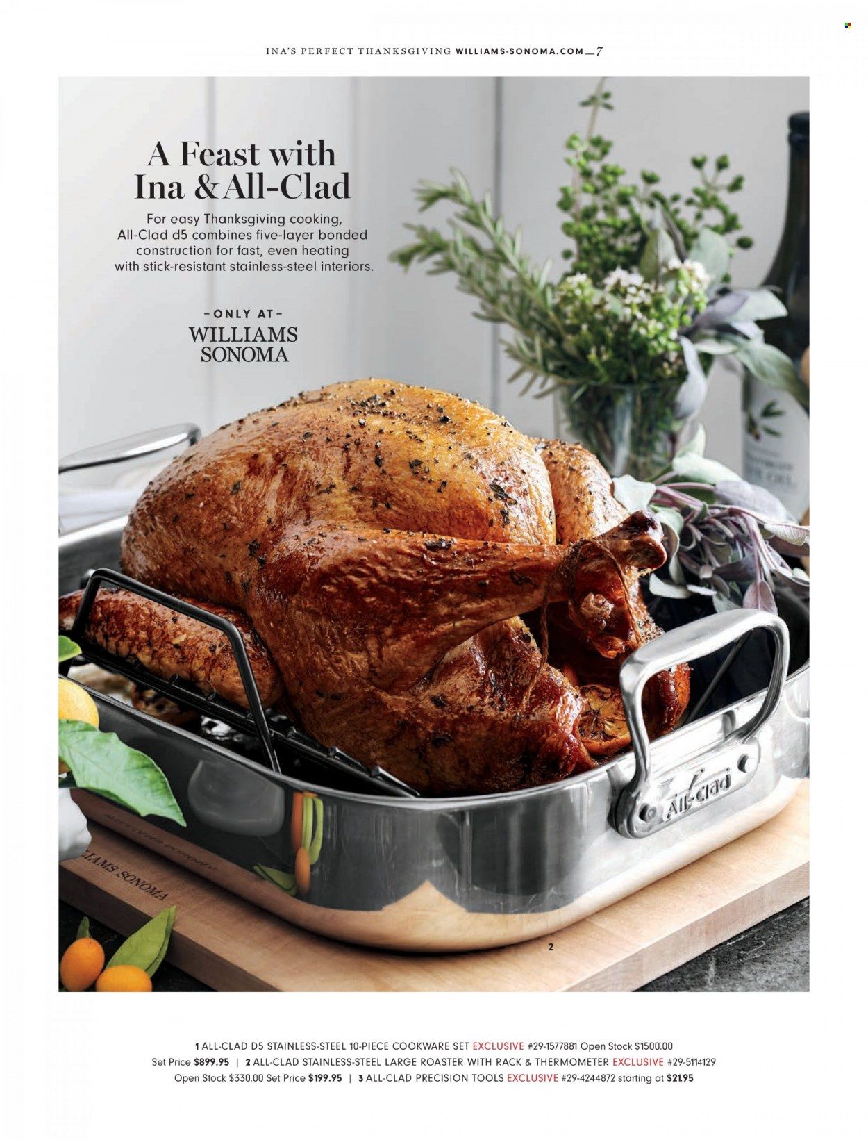 Williams-Sonoma Promotions & Flyer Specials October 2022