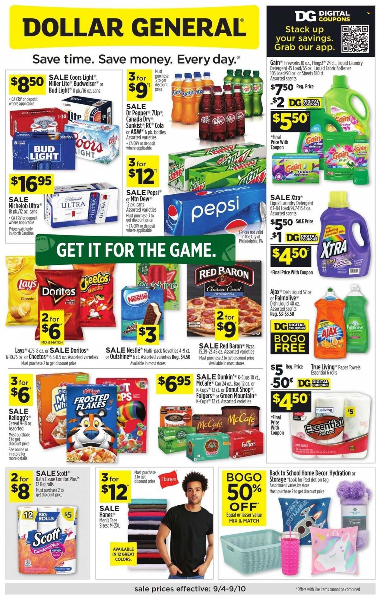 Dollar General Weekly Ad Flyer Specials September 4 to September 10, 2022