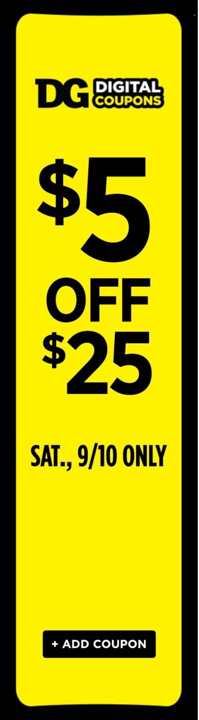 Dollar General Weekly Ad Flyer Specials September 4 to September 10, 2022