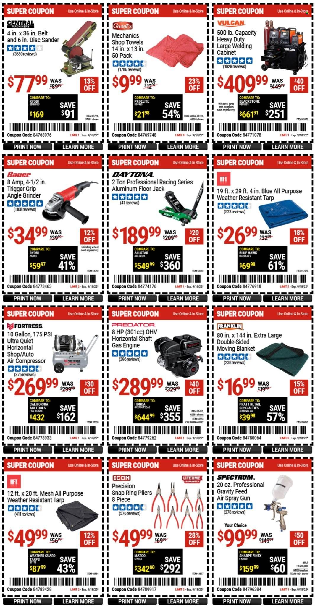 Harbor Freight Weekly Ad Flyer Specials September 5 to September 18, 2022