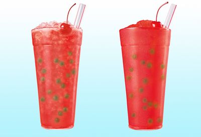Sonic Drive-in Rolls Out the Bursting Bubbles Cherry Burst and Cherry Burst Slush