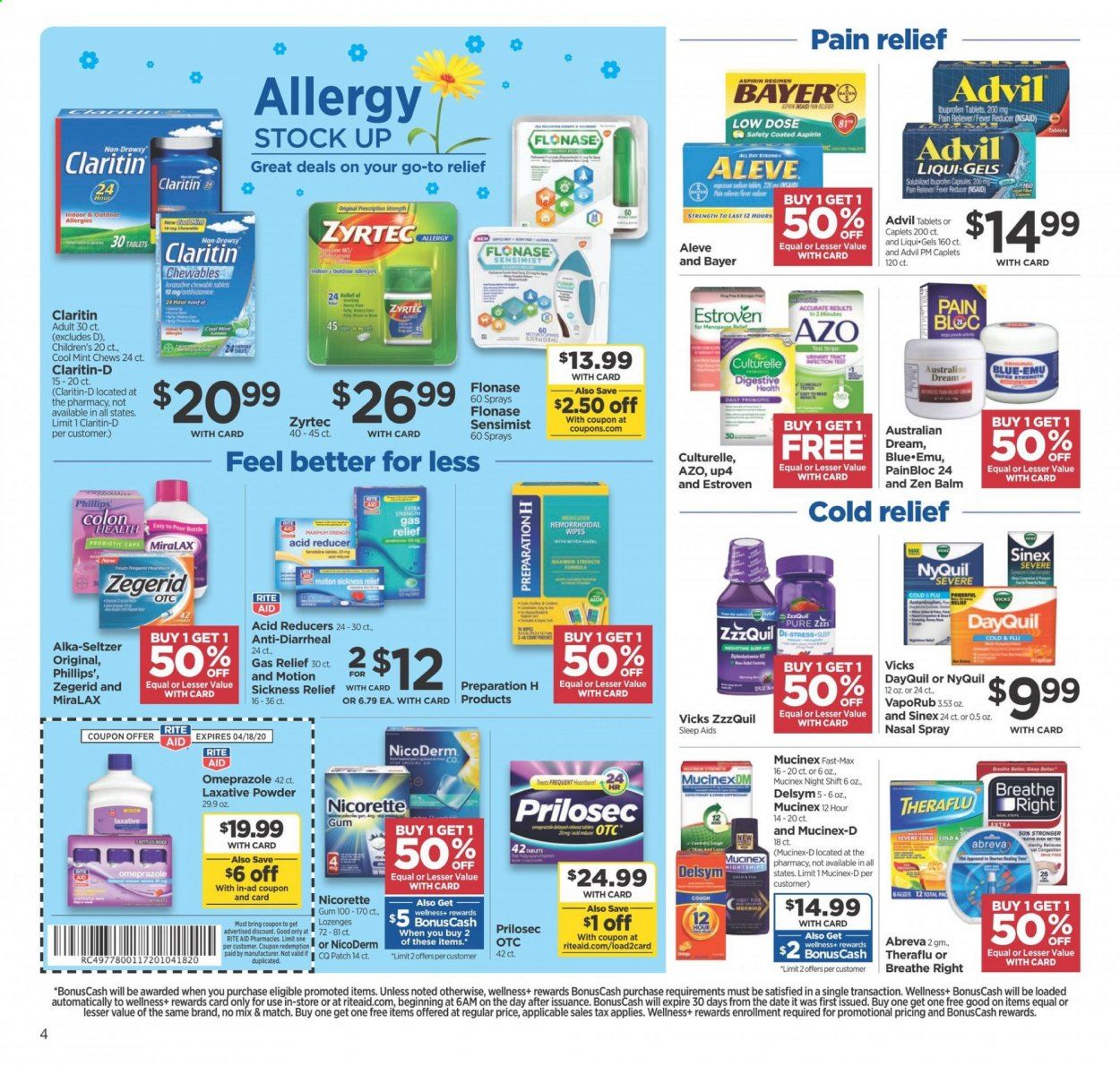 RITE AID Weekly Ad & Flyer April 12 to 18