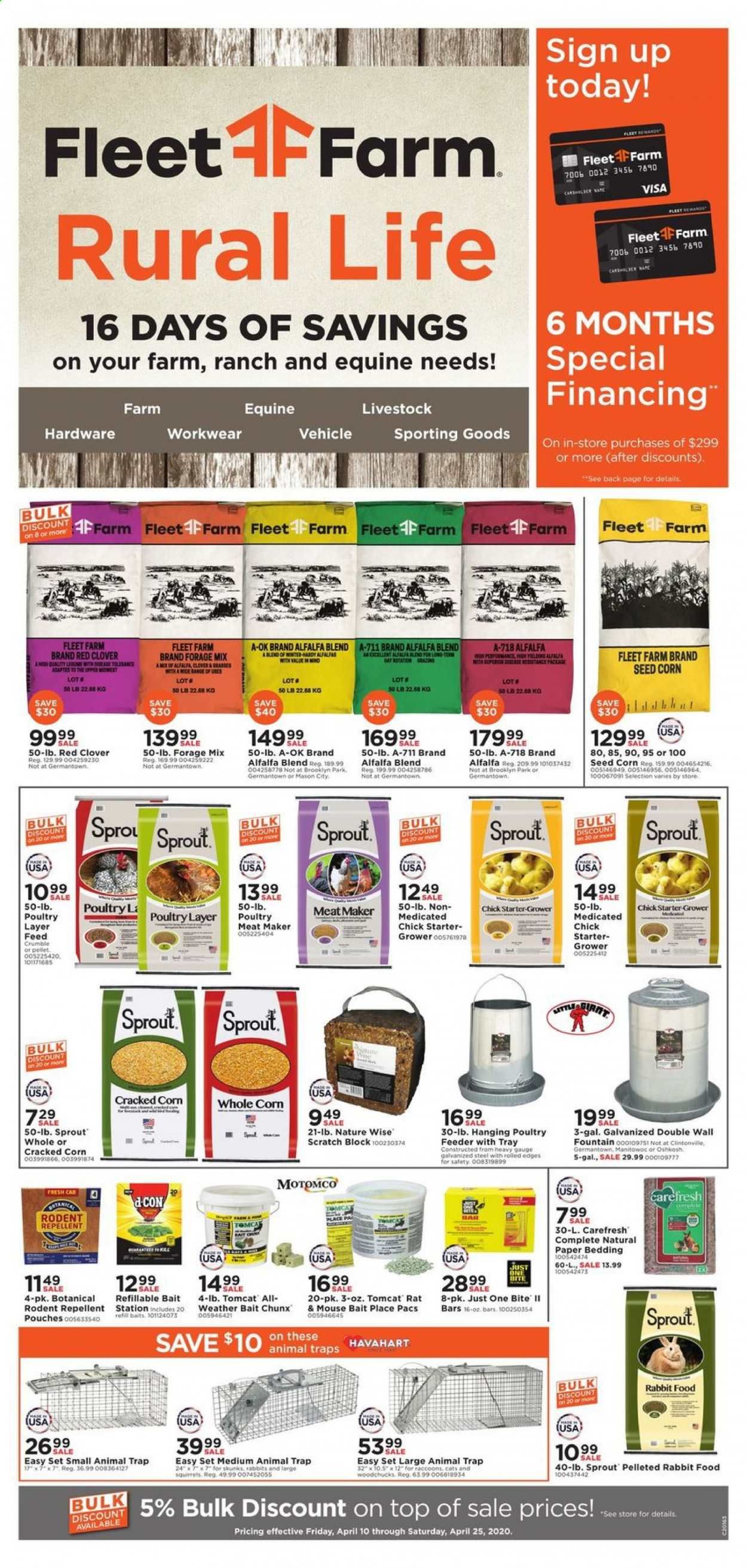 Fleet Farm Weekly Ad & Flyer April 10 to 25