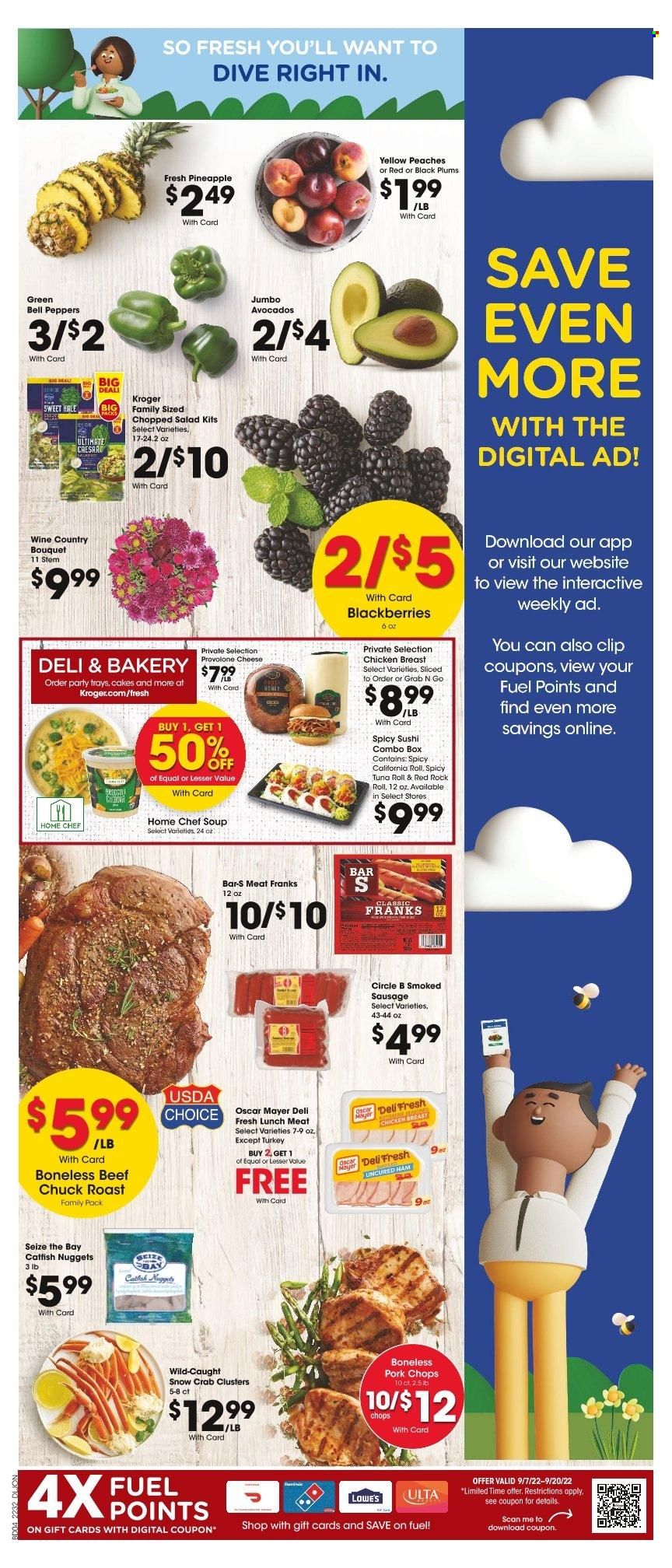 Kroger (GA, IL, LA, MI, OK, SC, TN, TX, VA) Weekly Ad Flyer Specials September 7 to September 13, 2022
