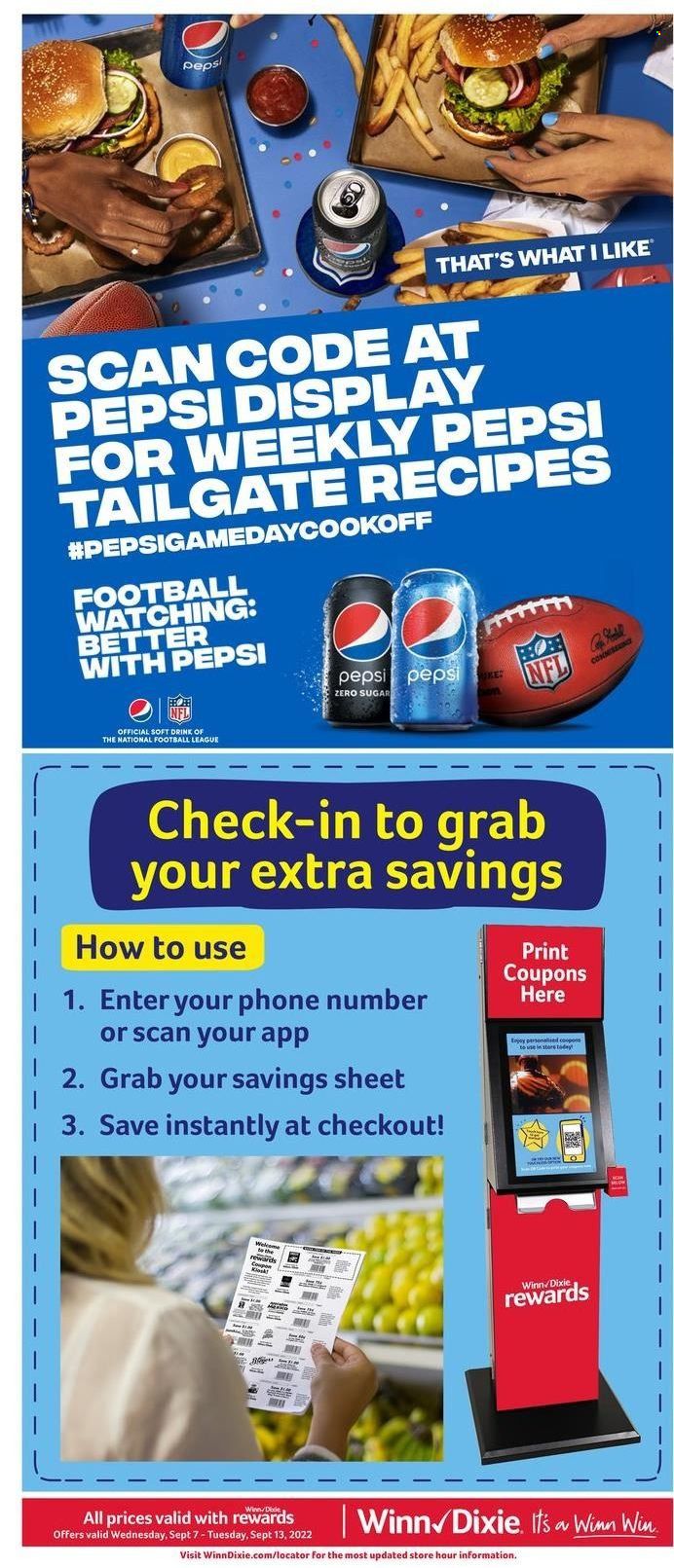 Winn Dixie (AL, FL, GA, LA) Weekly Ad Flyer Specials September 7 to September 13, 2022