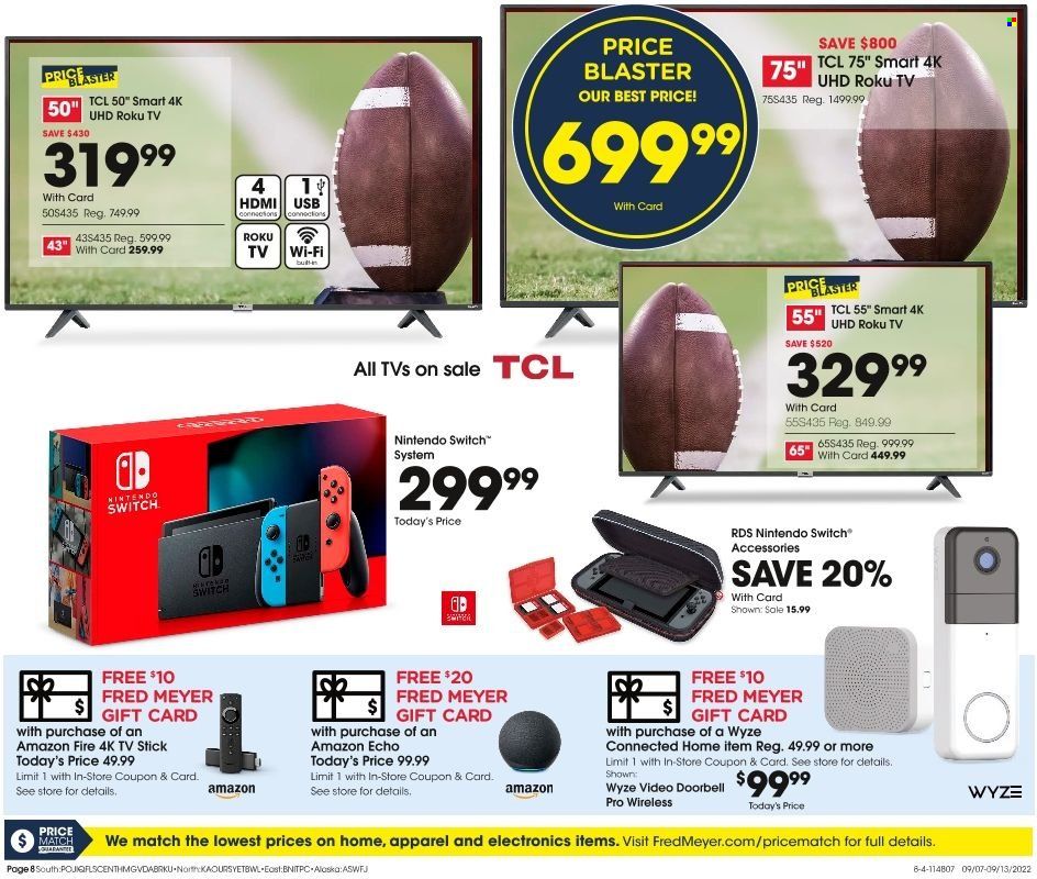 Fred Meyer Weekly Ad Flyer Specials September 7 to September 13, 2022