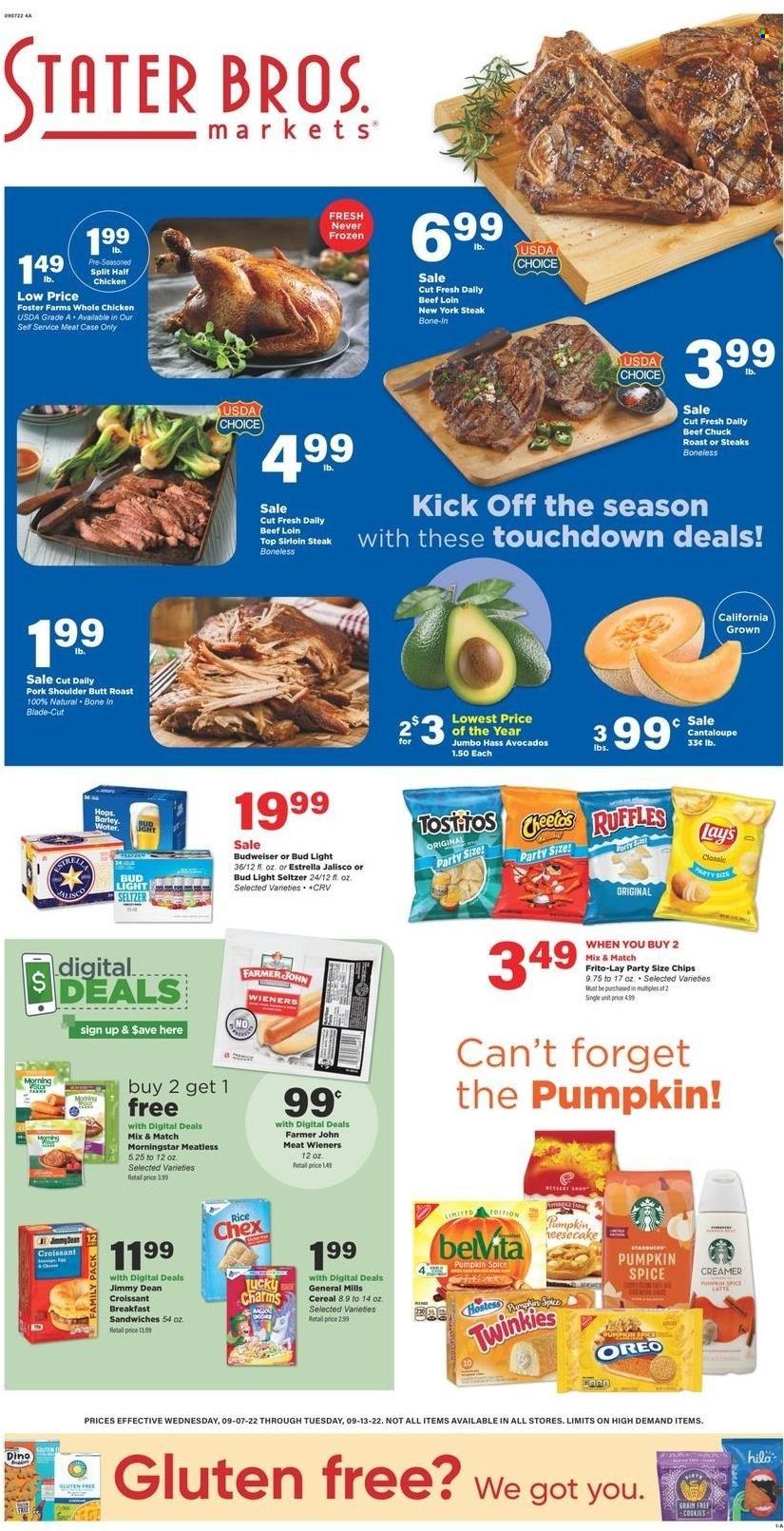 Stater Bros. (CA) Weekly Ad Flyer Specials September 7 to September 13, 2022