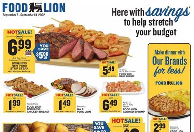 Food Lion (VA) Weekly Ad Flyer Specials September 7 to September 13, 2022