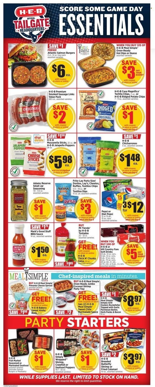 H-E-B (TX) Weekly Ad Flyer Specials September 7 to September 13, 2022