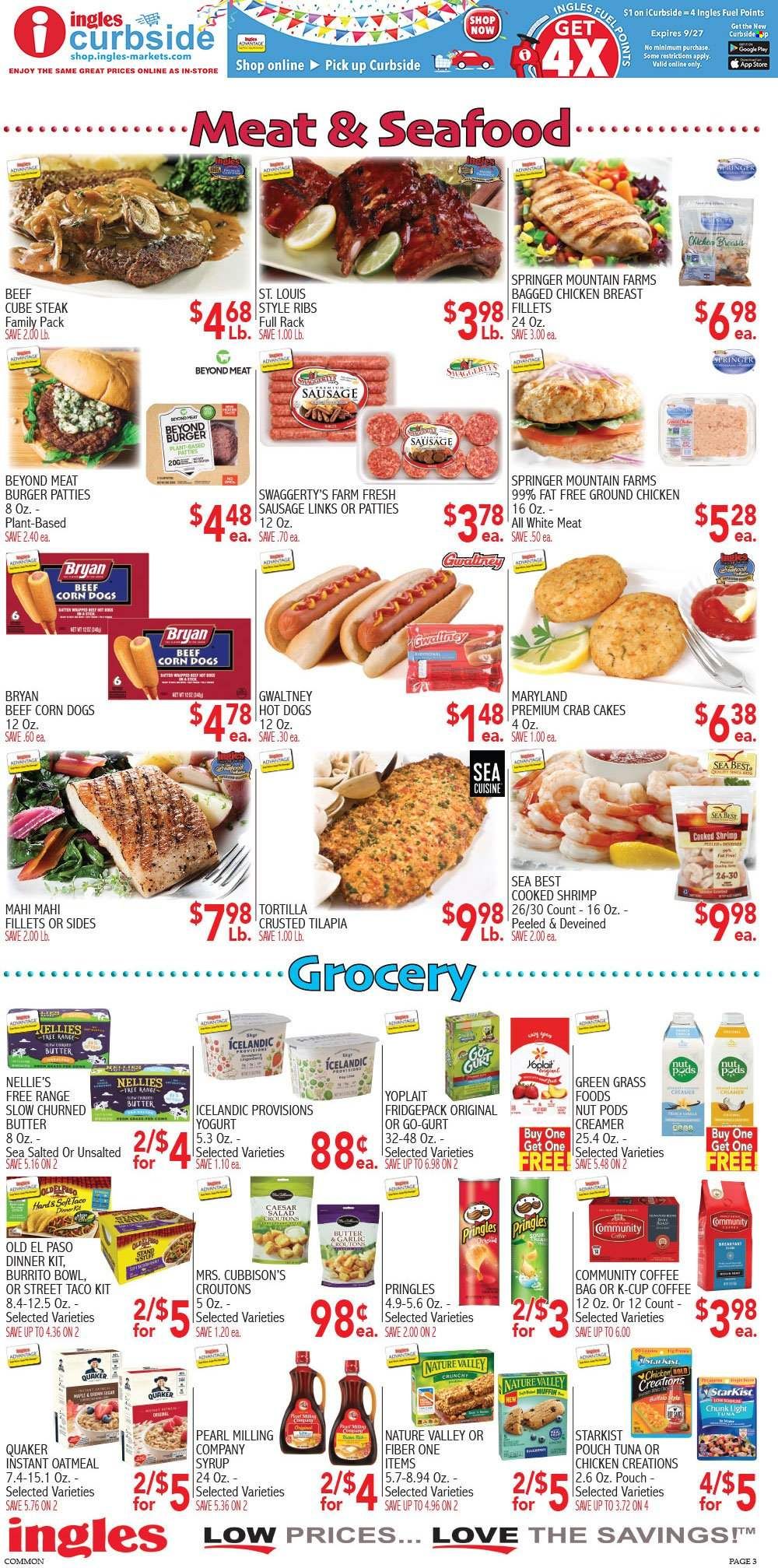 Ingles (GA, NC, SC, TN) Weekly Ad Flyer Specials September 7 to September 13, 2022