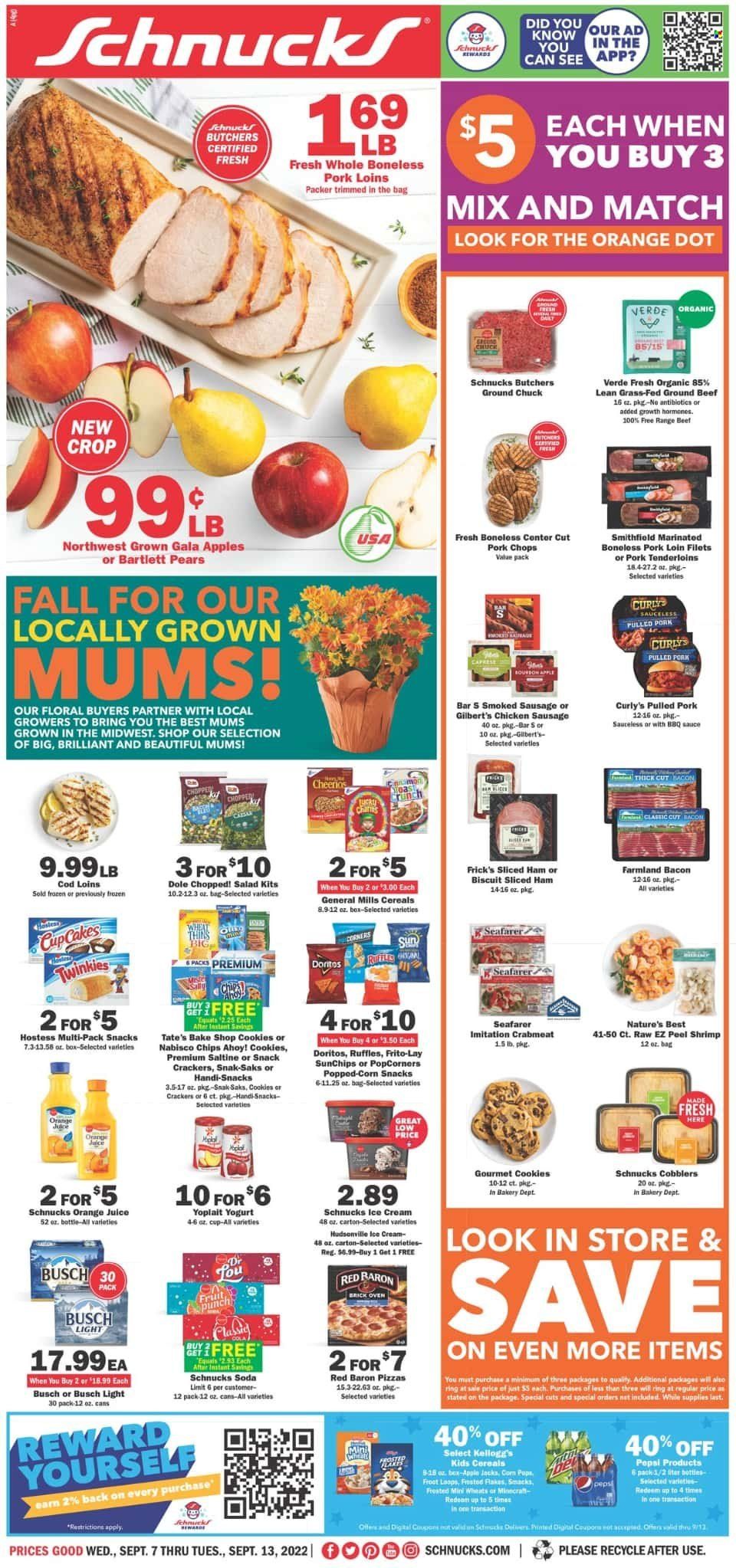 Schnucks (IA, IL, IN, MO) Weekly Ad Flyer Specials September 7 to September 13, 2022