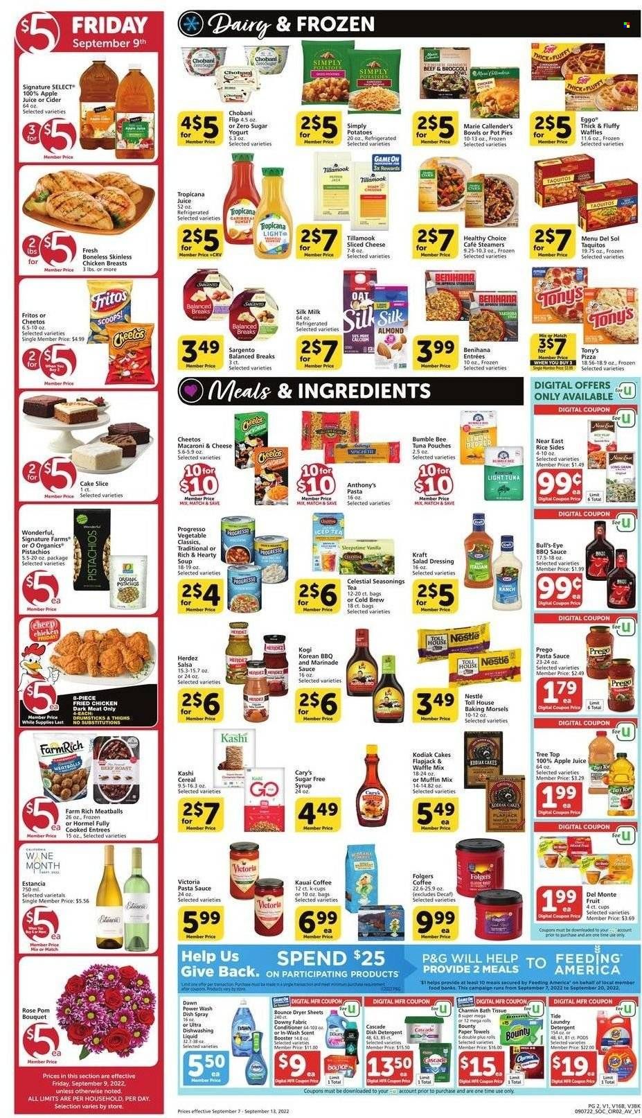 Albertsons (CA, ID, LA, MT, OR, TX, WA) Weekly Ad Flyer Specials September 7 to September 13, 2022