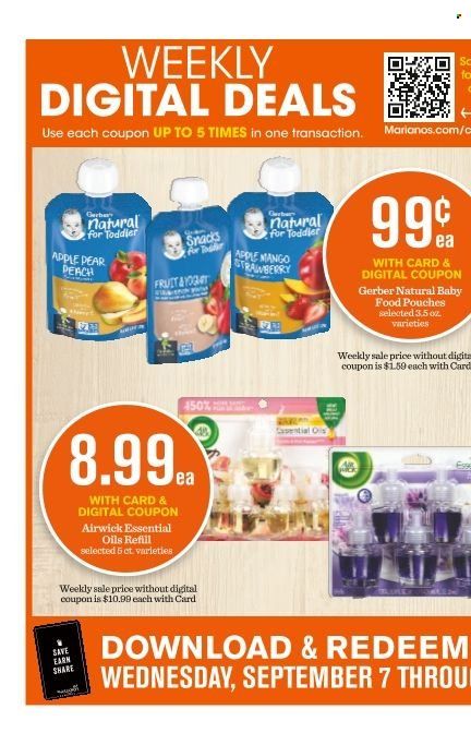 Mariano’s (IL) Weekly Ad Flyer Specials September 7 to September 13, 2022
