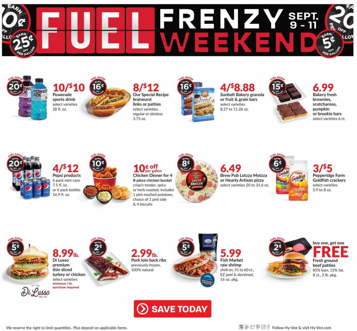 Hy-Vee (IA, IL, KS, MO) Weekly Ad Flyer Specials September 7 to September 13, 2022