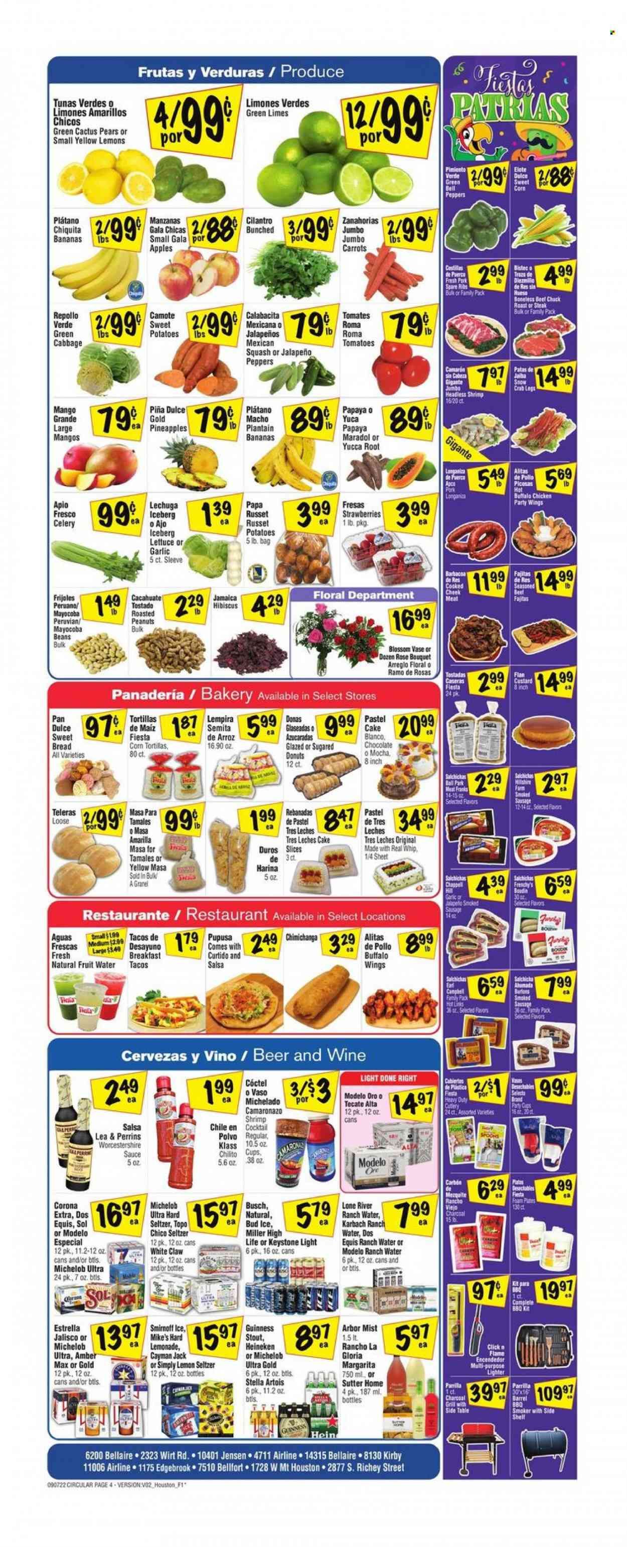 Fiesta Mart (TX) Weekly Ad Flyer Specials September 7 to September 13, 2022
