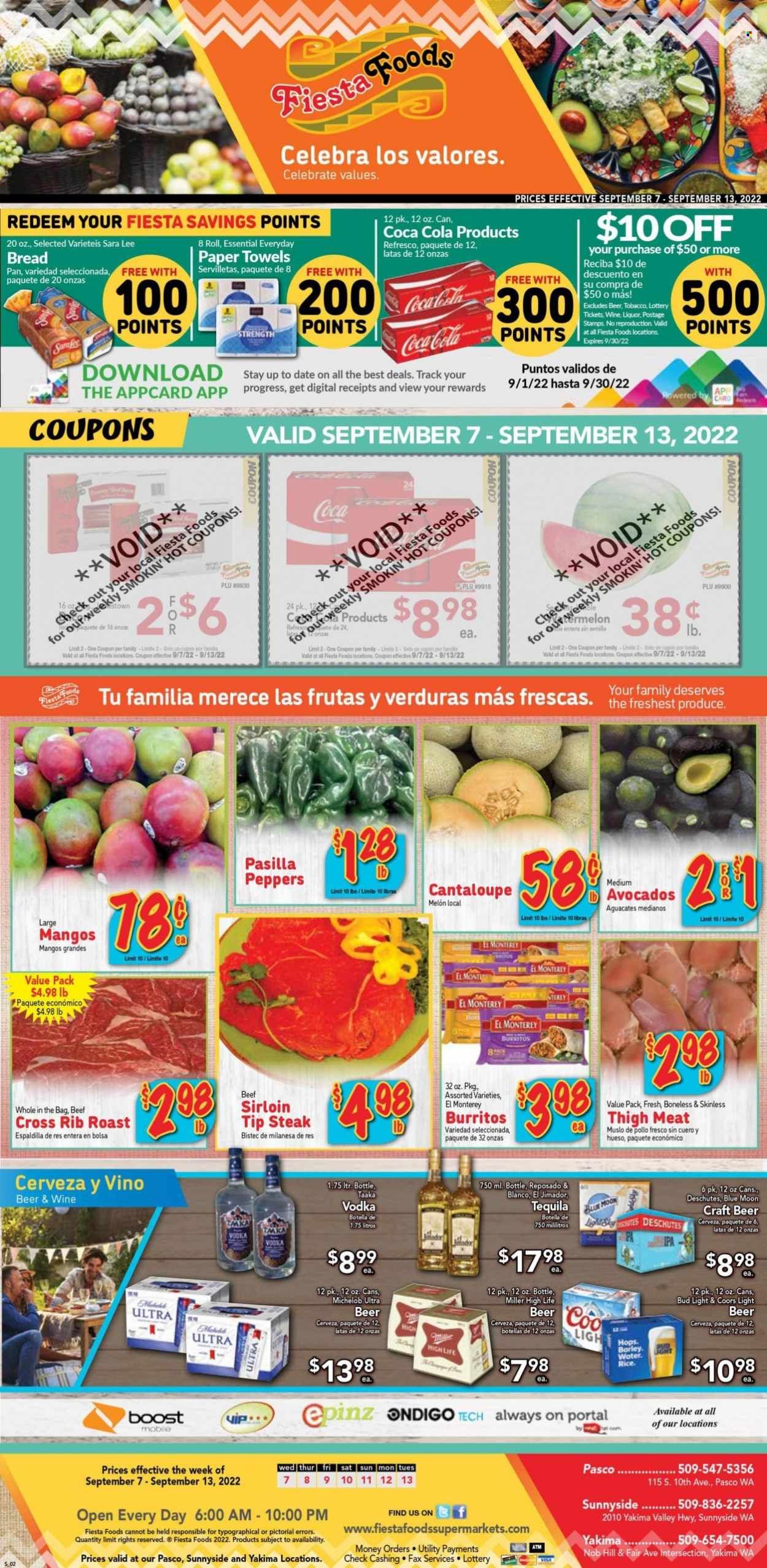 Fiesta Foods SuperMarkets (WA) Weekly Ad Flyer Specials September 7 to September 13, 2022
